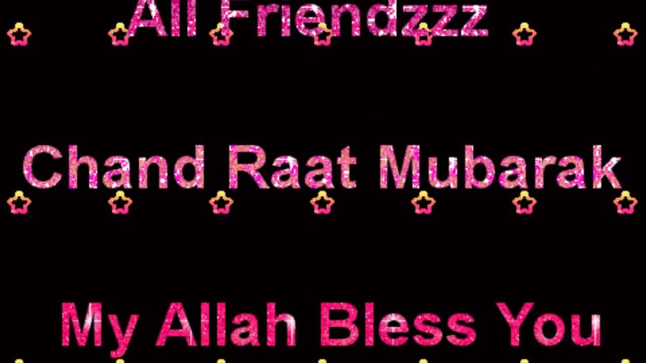 Happy Chand Raat Night Mubarak Wallpaper, Whatsaps Eid Greetings