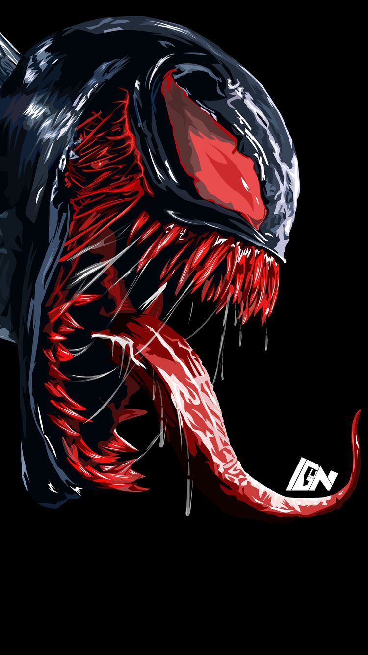 Red Venom iPhone Wallpaper Free Red Venom iPhone