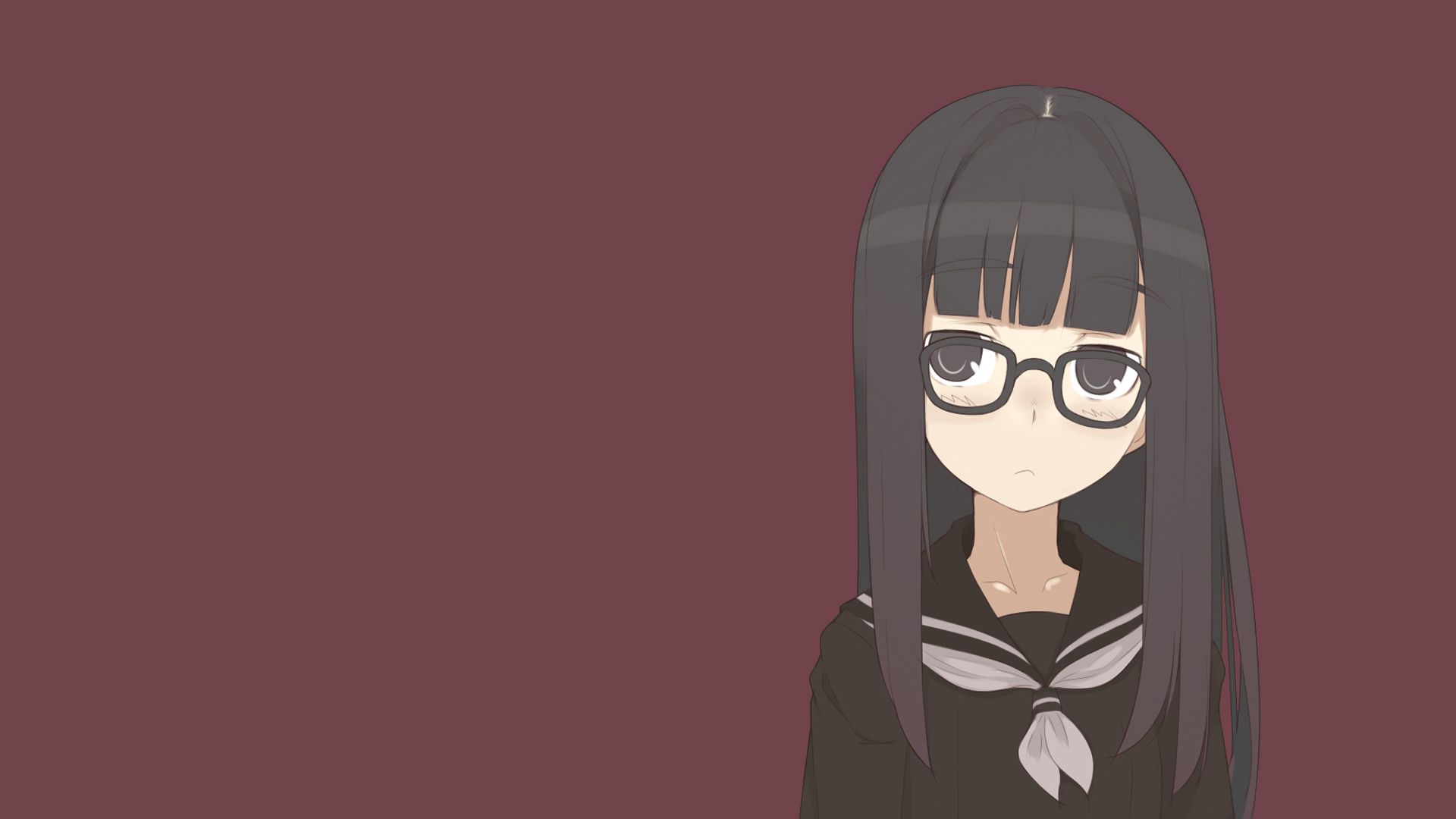 Anime Girl With Glasses Wallpapers Wallpaper Cave