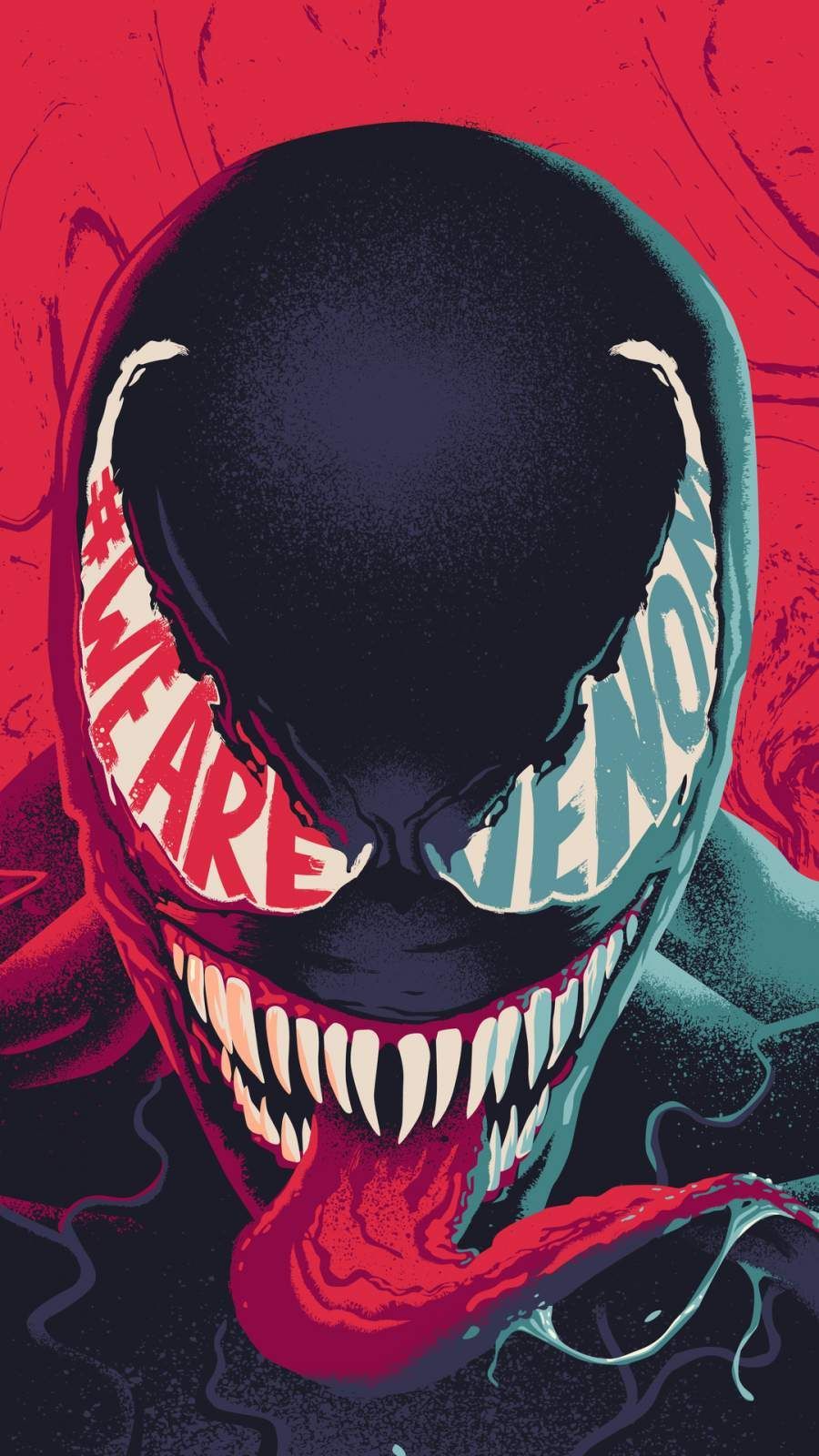 We Are Venom IPhone Wallpaper. Marvel Wallpaper