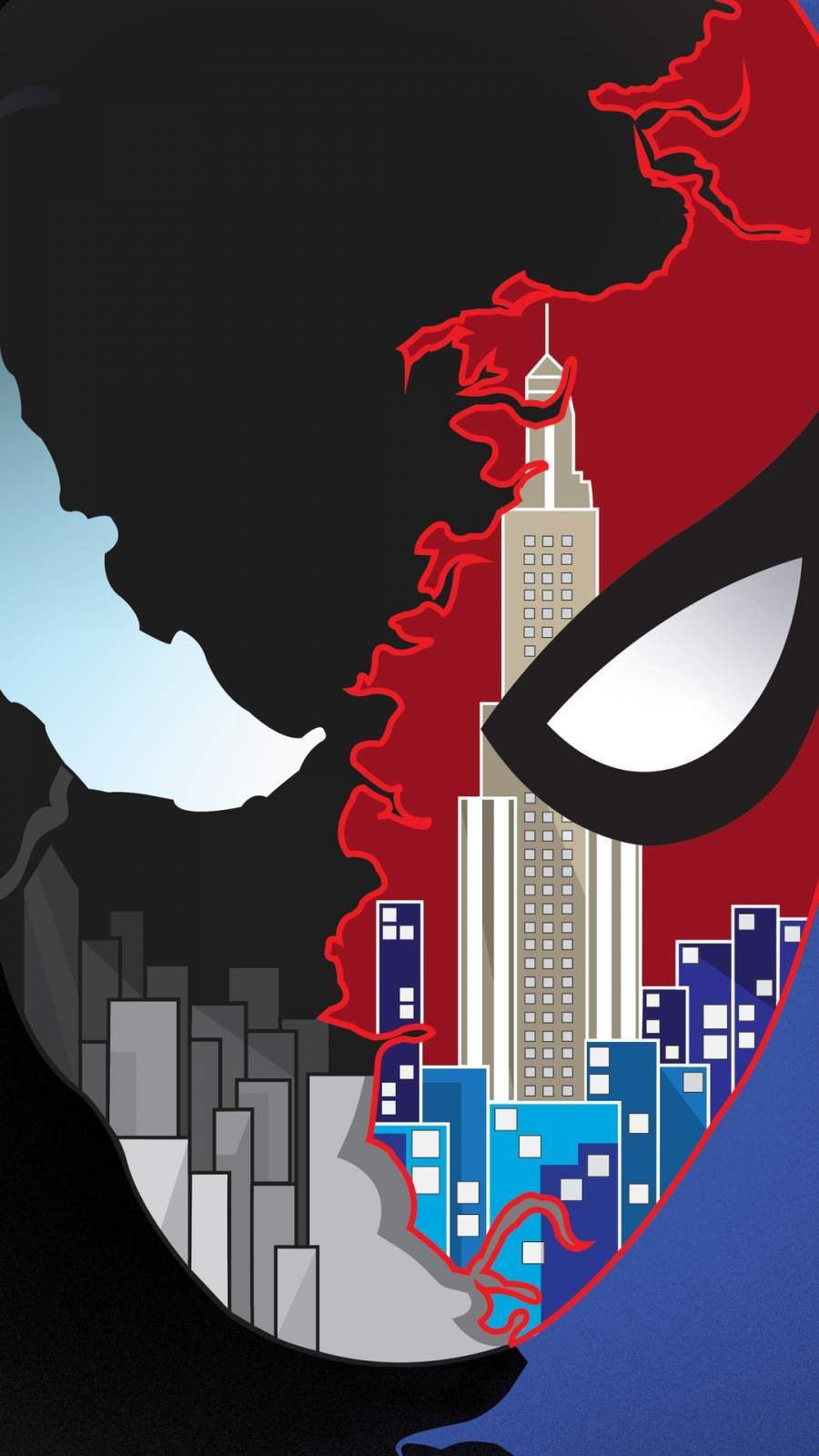 Spider Man Vs Venom Art IPhone Wallpaper. Venom art, Marvel