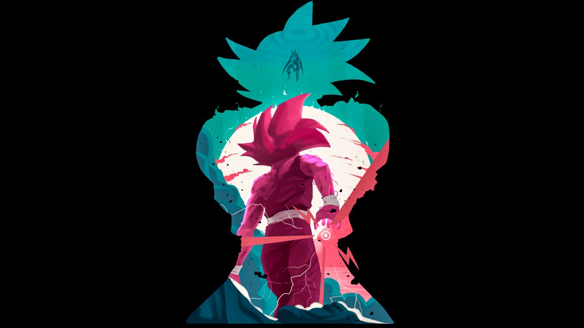 Desktop wallpaper dragon ball, anime boy, goku, minimal, HD image, picture, background, ee5c2e