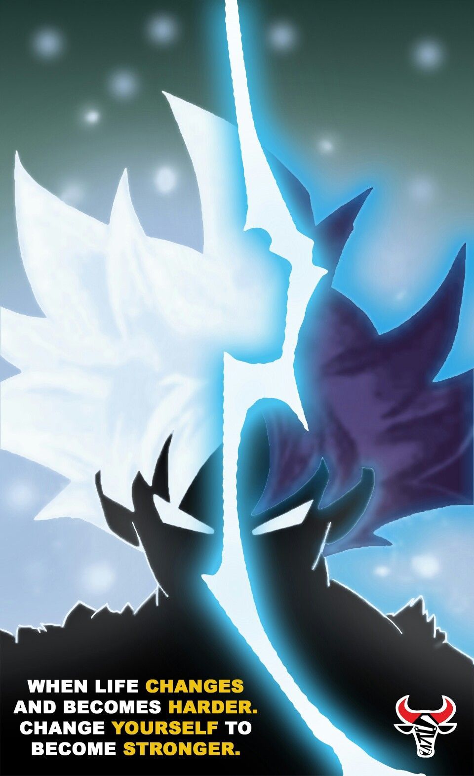 Goku minimal wallpaper. Dragon ball, Goku ultra instinct, Dragon