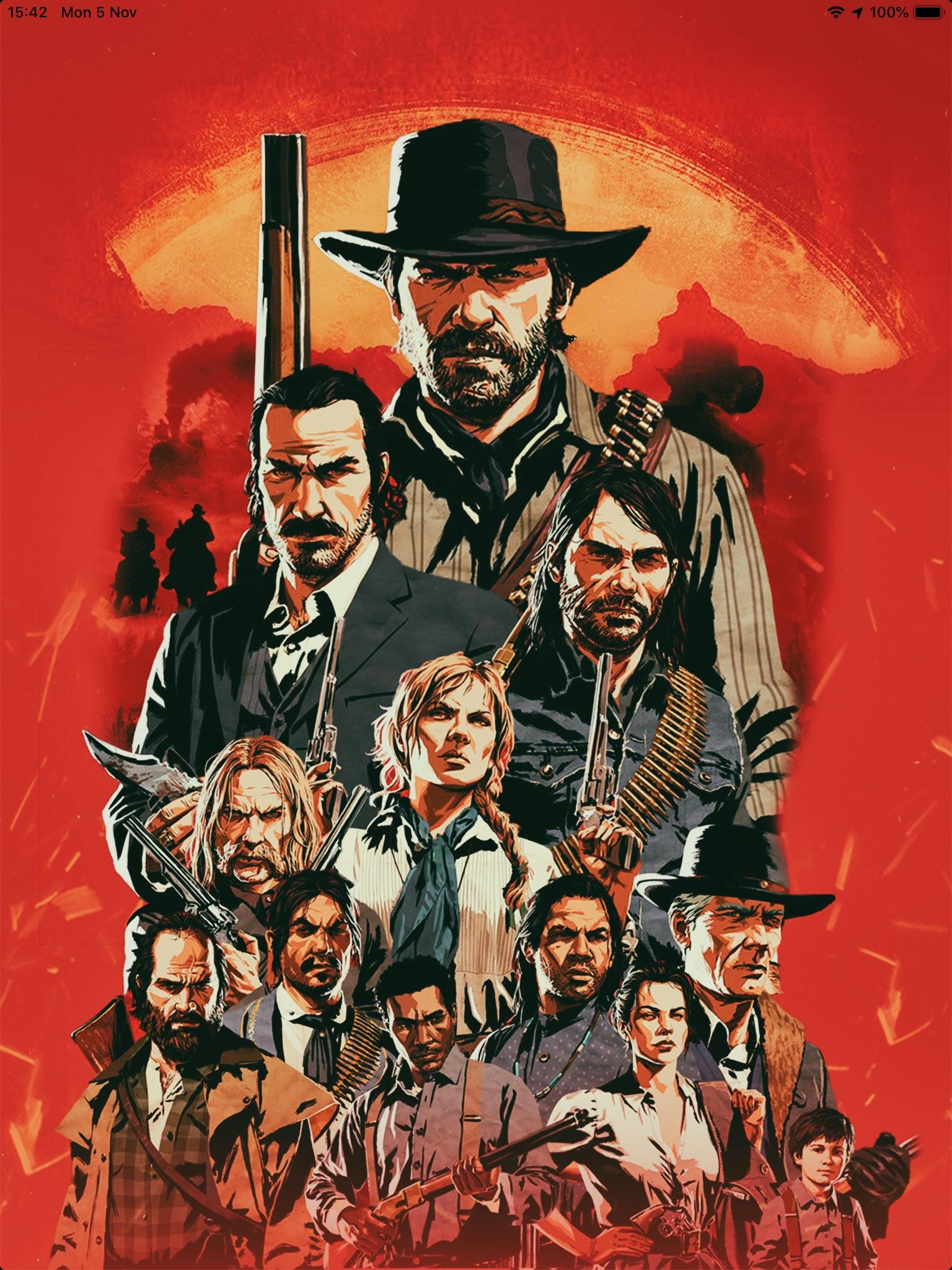 Really love this phone wallpaper. : reddeadredemption2