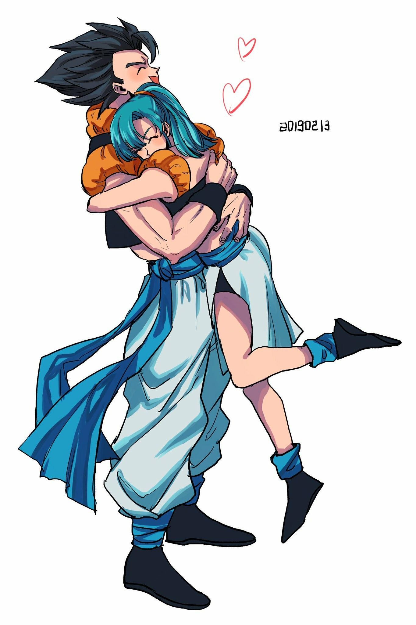 Bulchi & Gogeta. Dragon ball super manga, Anime dragon ball super, Dragon ball art