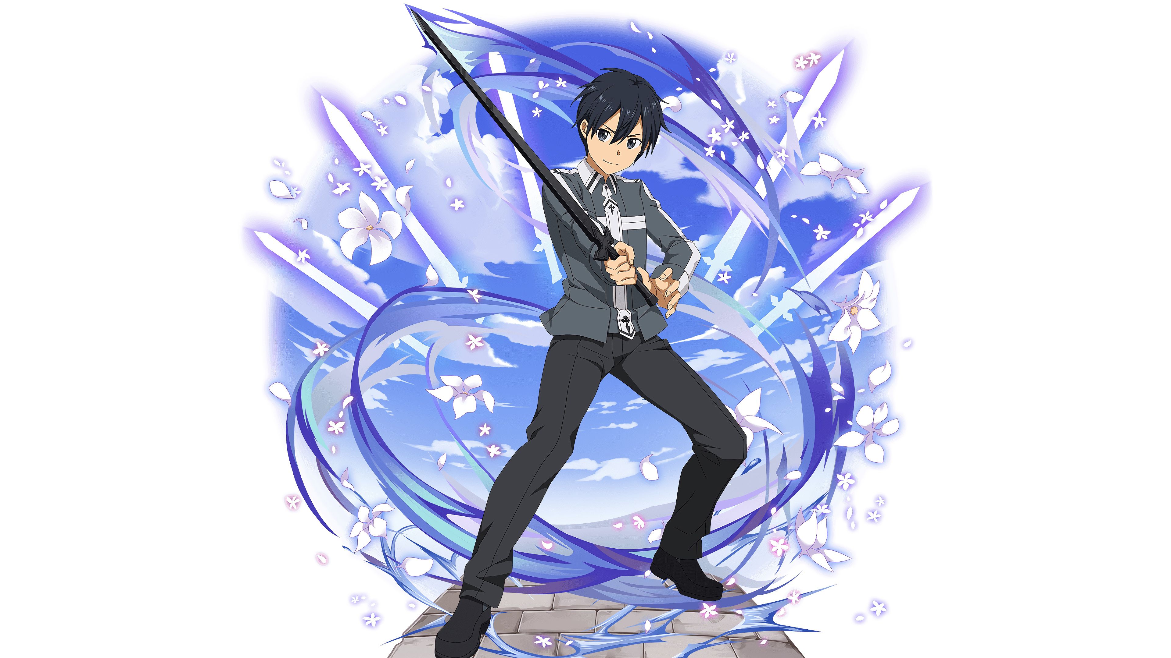 Kirito In Sword Art Online Wallpaper, HD Anime 4K Wallpaper