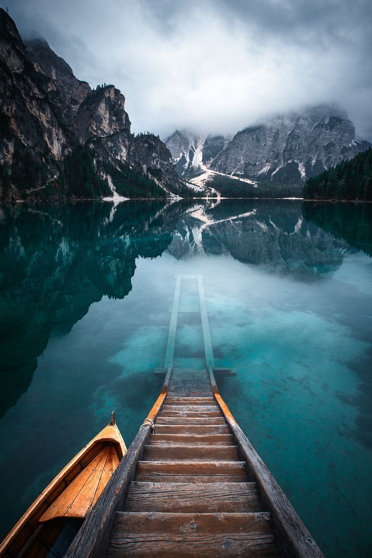 Lago di Braies, Italy guerel sahin. Cool places to visit