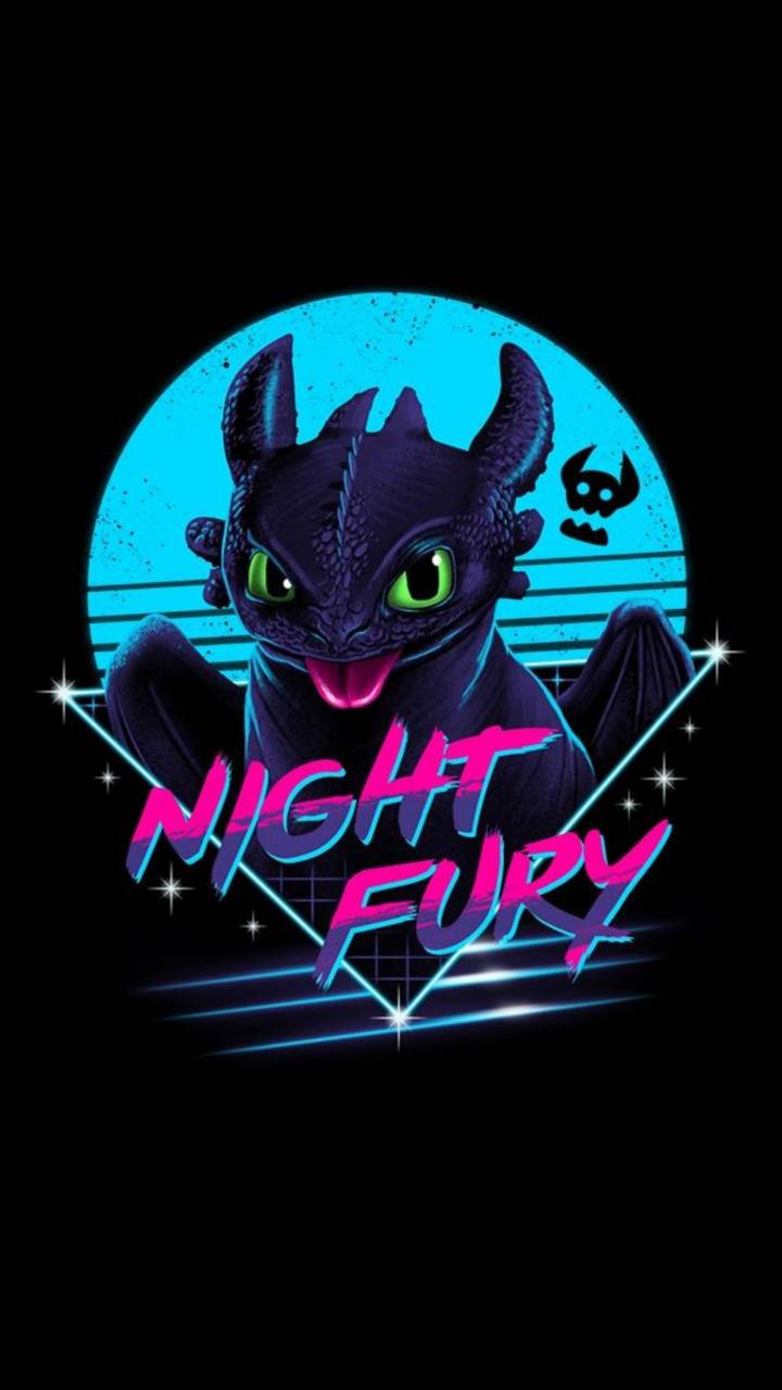 Night Fury iPhone Wallpaper