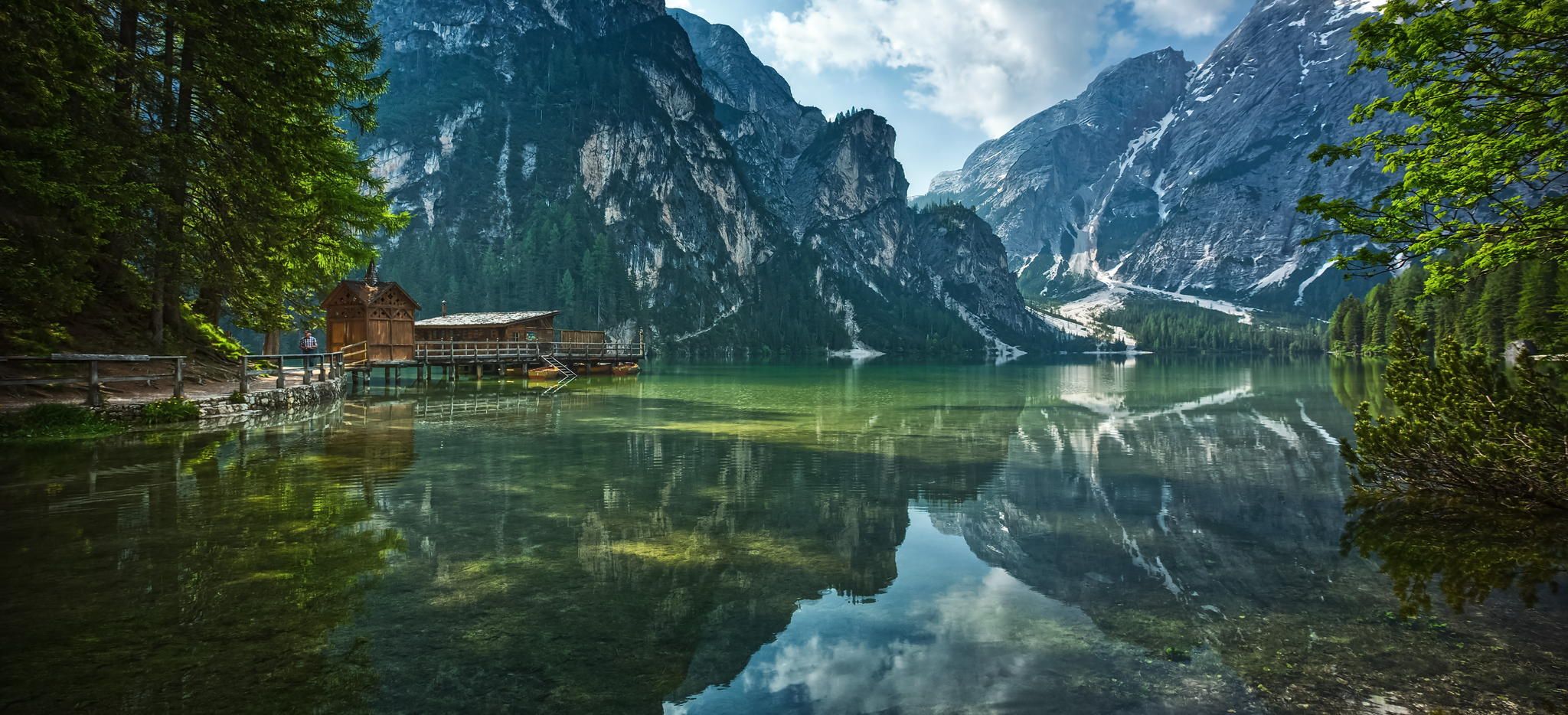 Lake Braies Wallpapers - Wallpaper Cave