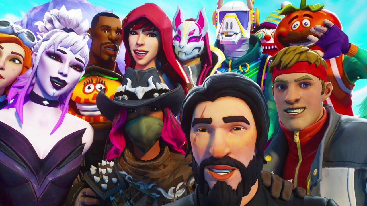 Free download ALL NEW SKINS WALLPAPERS Fortnite Battle Royale