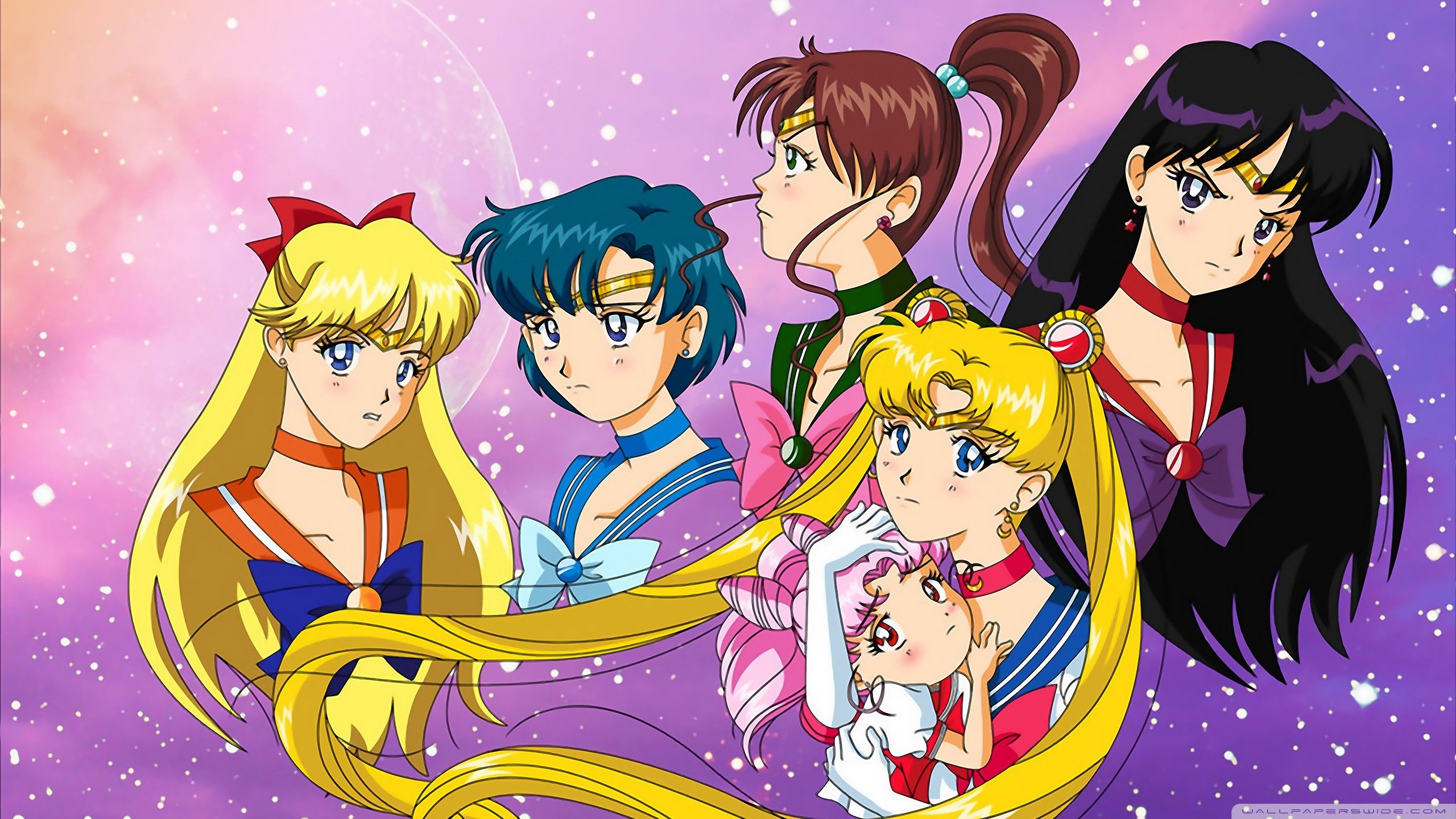 Sailor Moon Anime Ultra HD Desktop Background Wallpaper for 4K UHD TV, Tablet