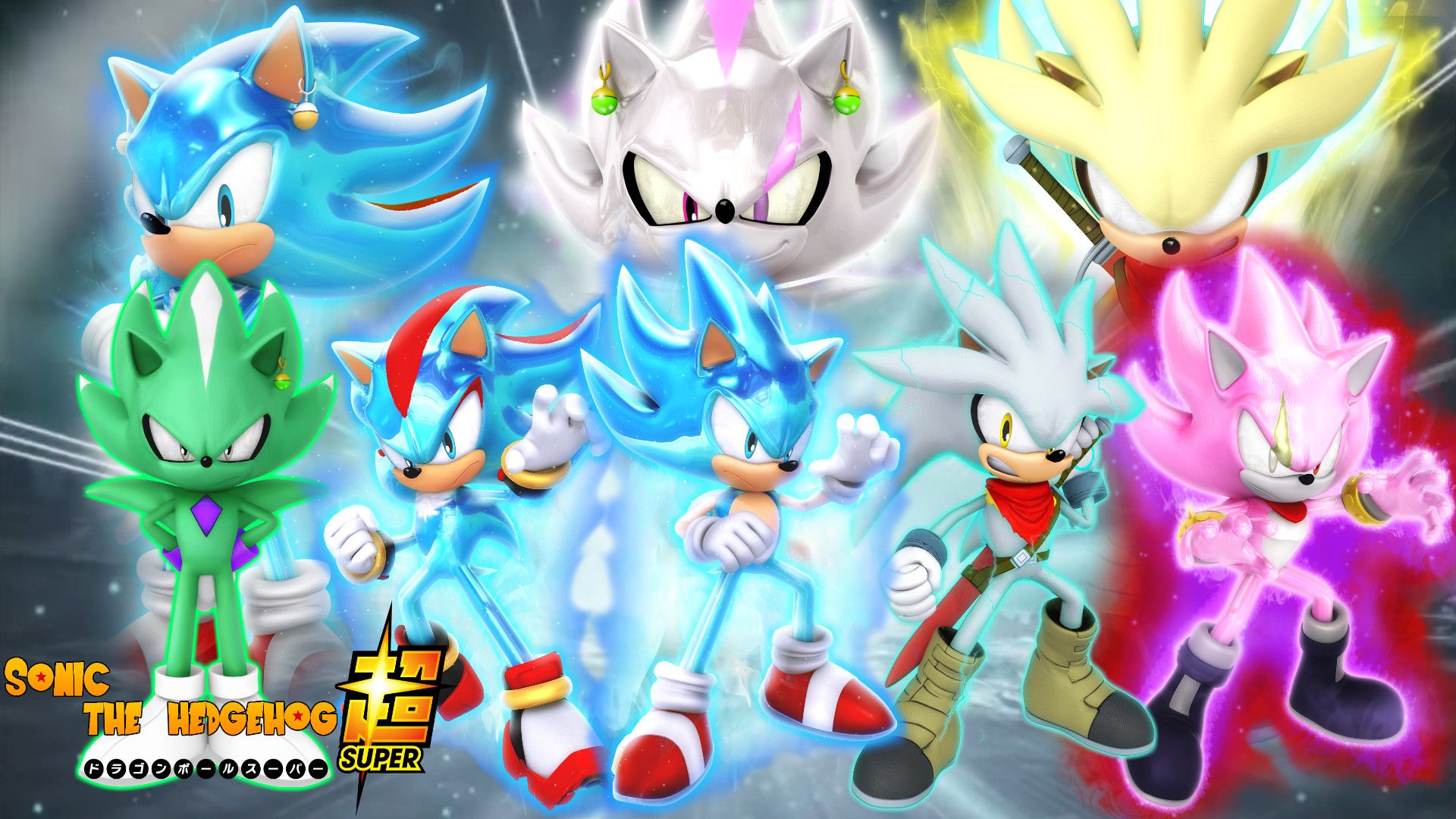 Hyper Sonic, hedgehog, hyper, sonic, HD phone wallpaper