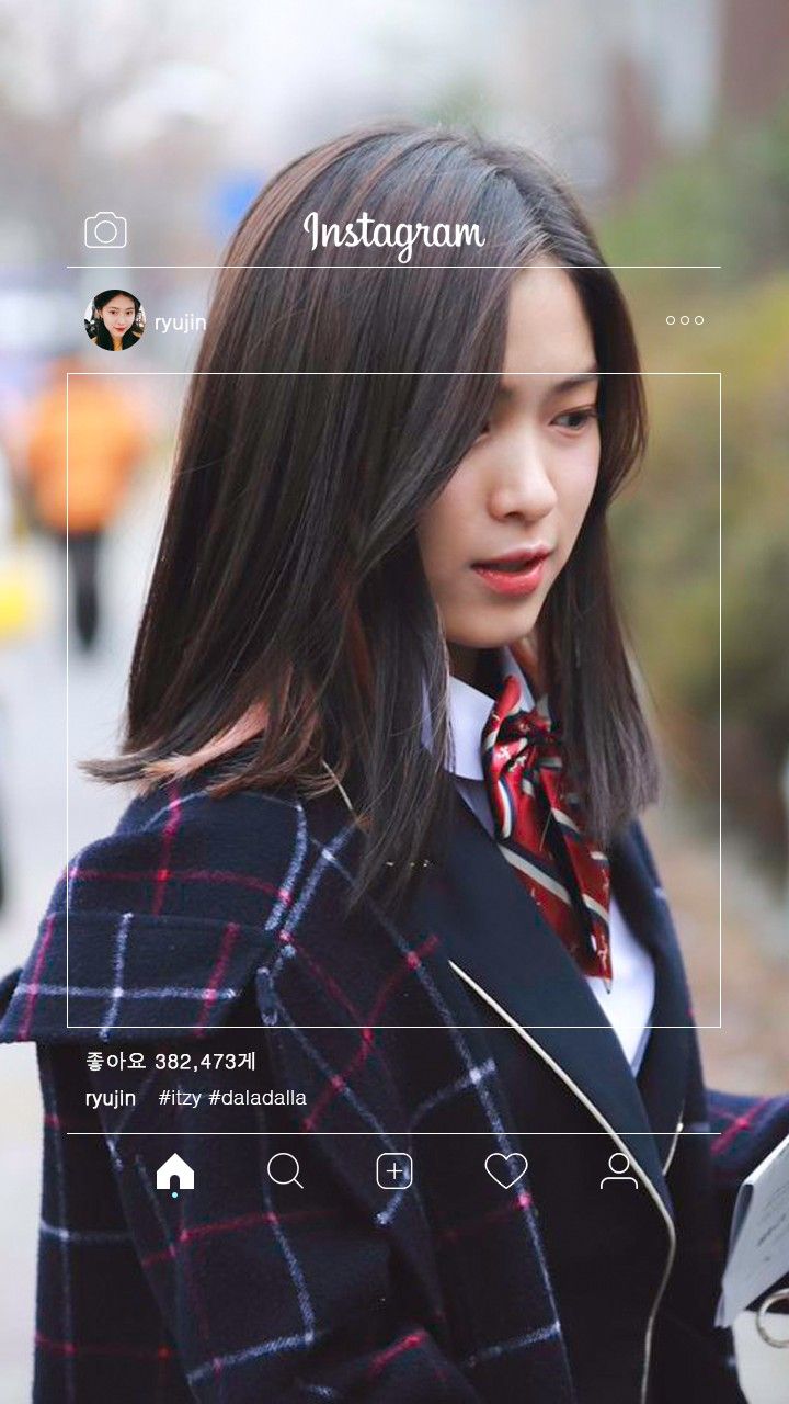 ITZYs Gorgeous Singer Ryujin 4K wallpaper download