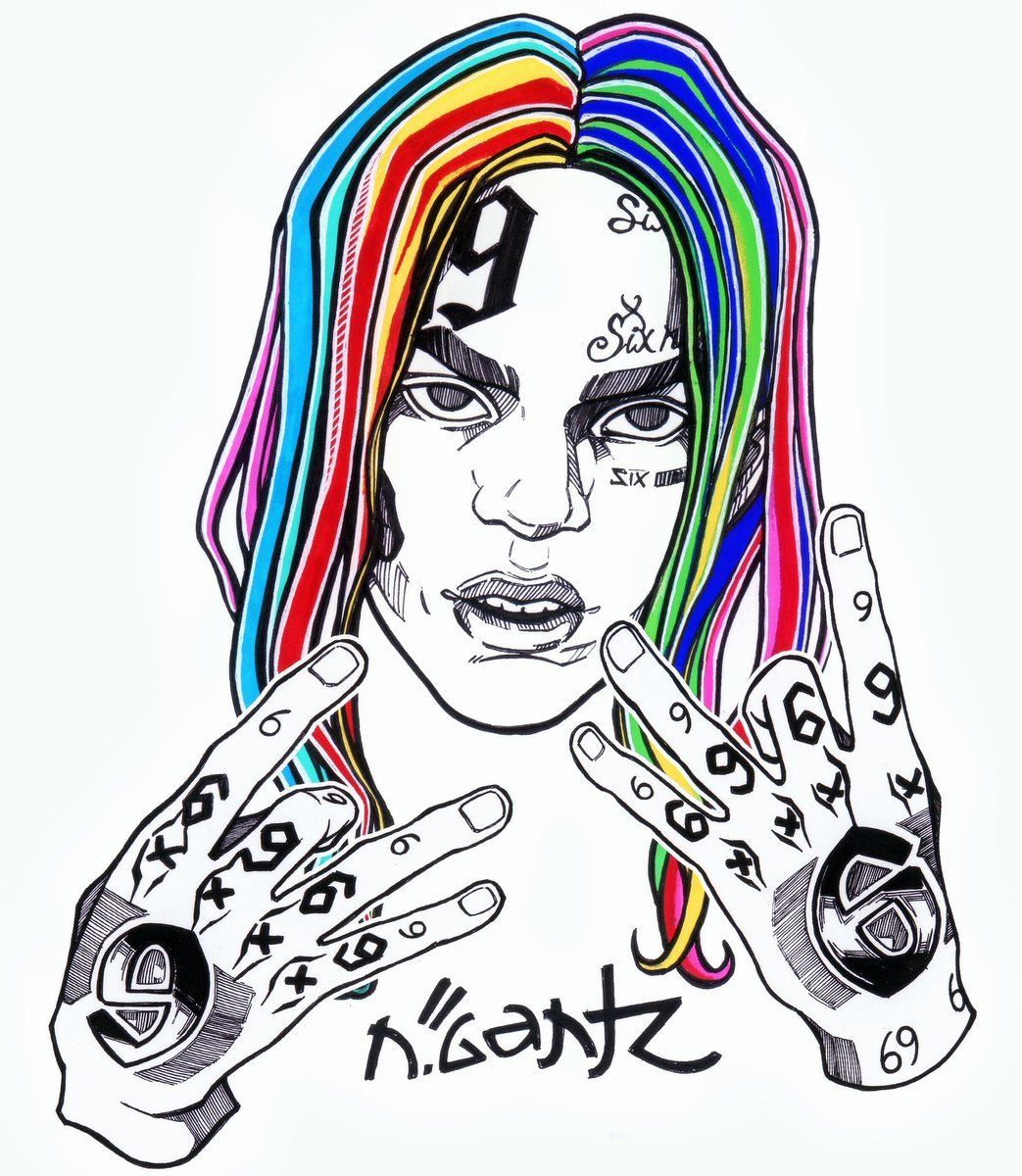 6ix9ine Cartoon Wallpapers posted by Zoey Cunningham.