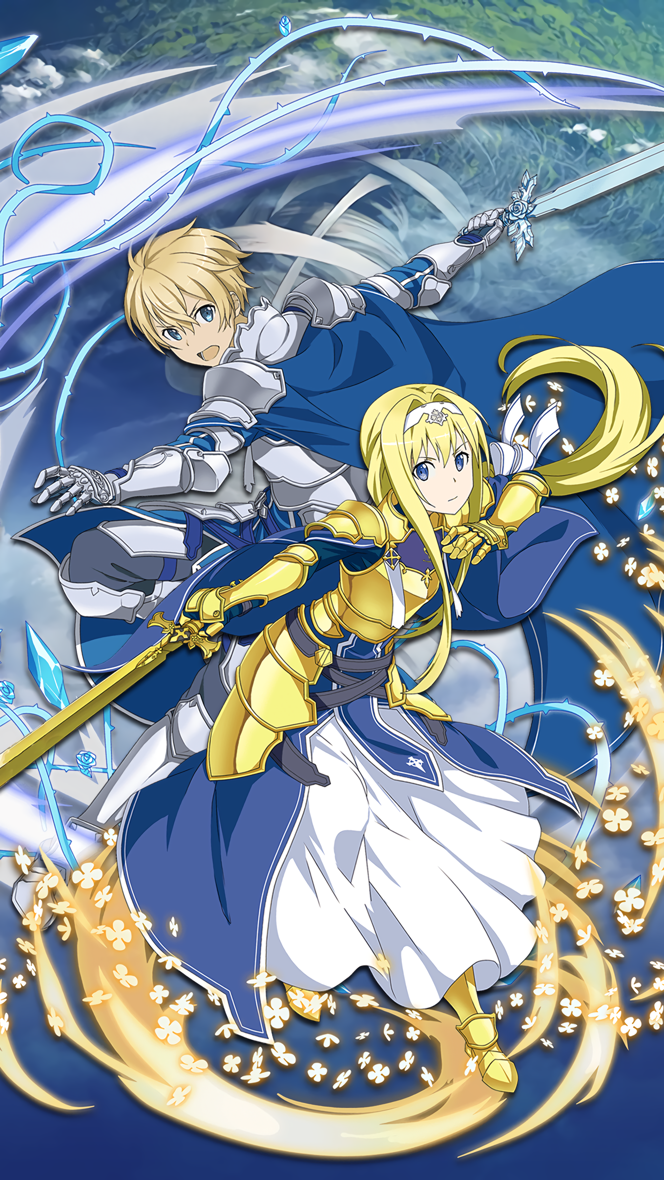 Eugeo and Alice Wallpaper are done!