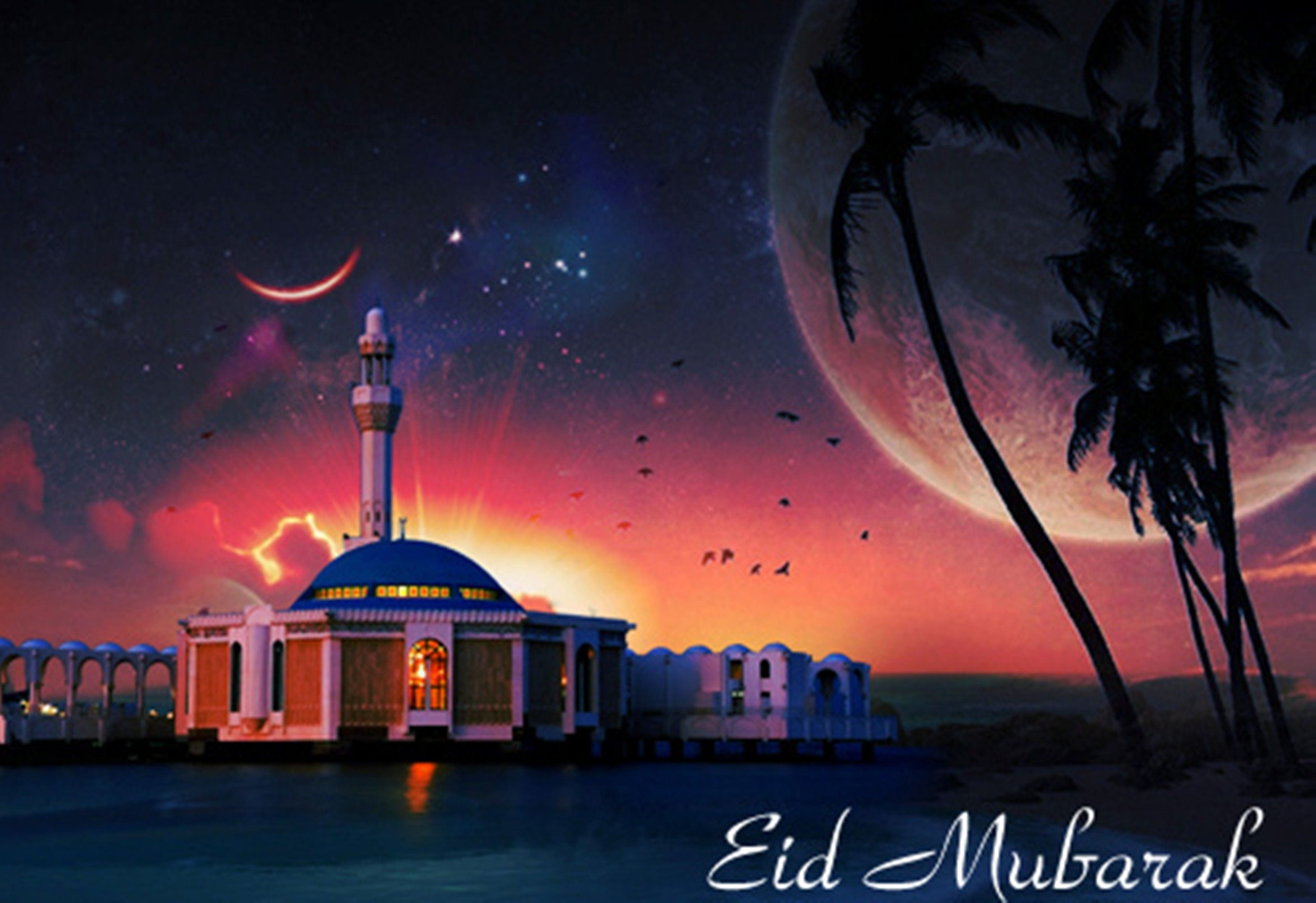 Happy Eid Mubarak HD Wallpaper Data Src Mubarak