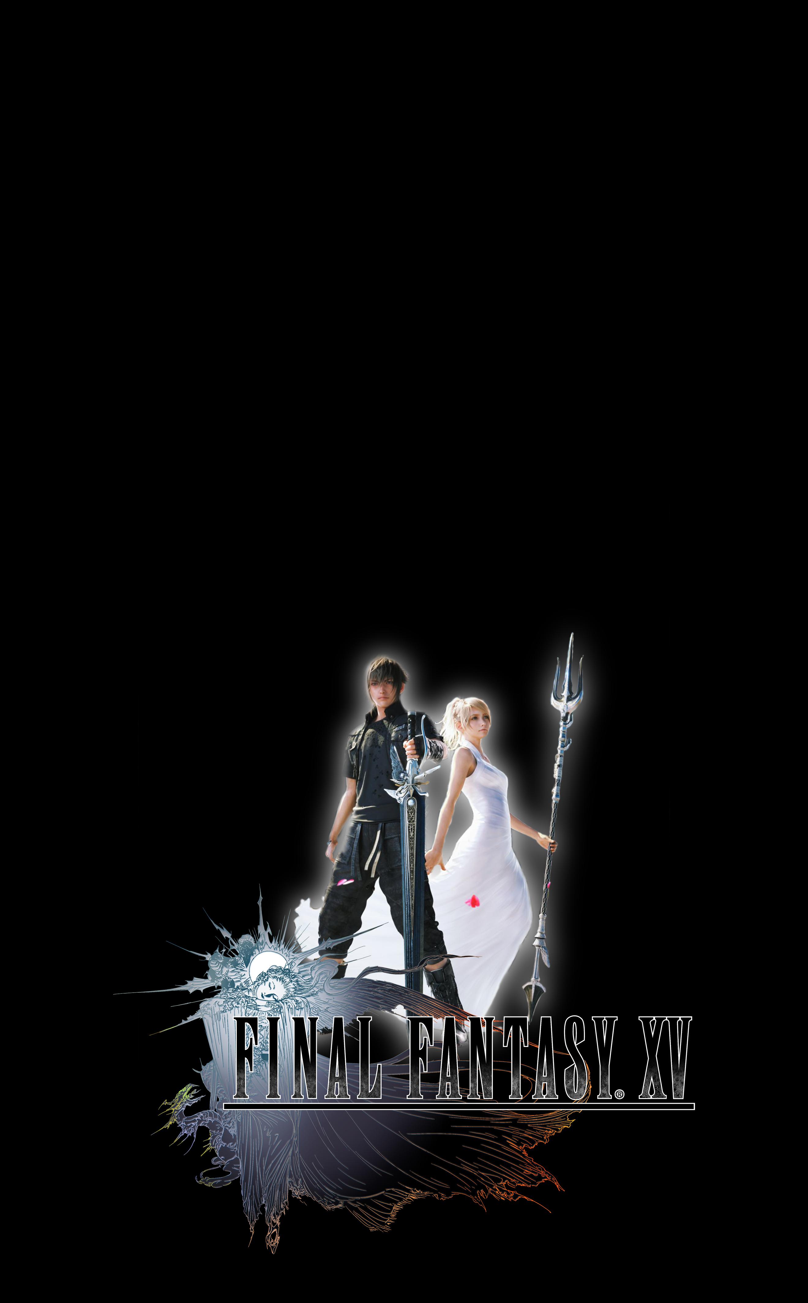OLED Friendly Phone background of new art for FFXV