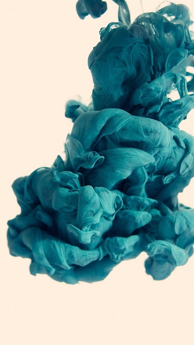 Blue Smoke, Abstract, White Background 750x1334 IPhone 8 7 6 6S