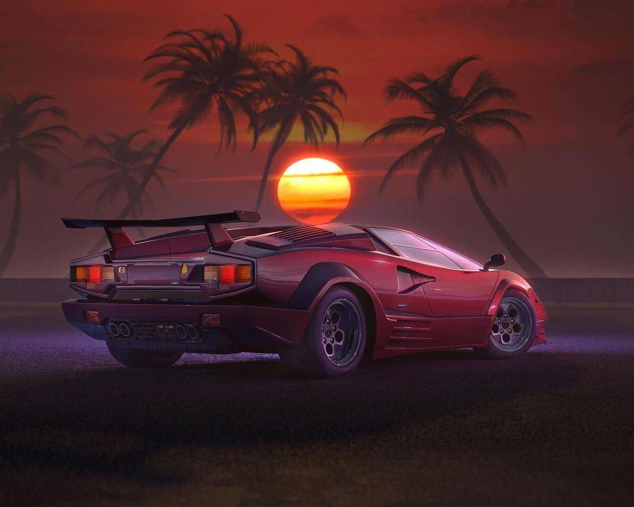 Retro Wave Cars Wallpapers - Wallpaper Cave