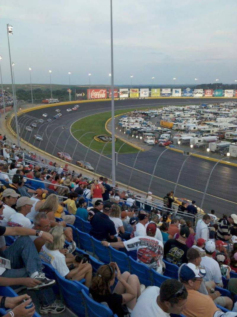Charlotte Motor Speedway, section Toyota M, row shared
