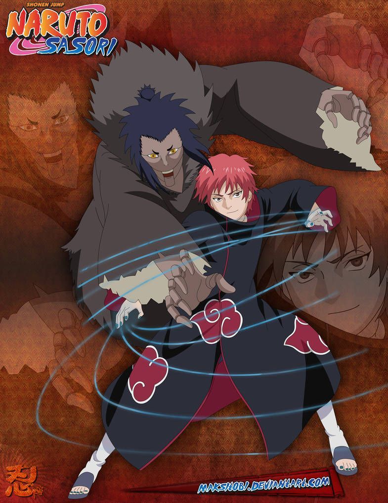 Sasori and 3rd Kazekage