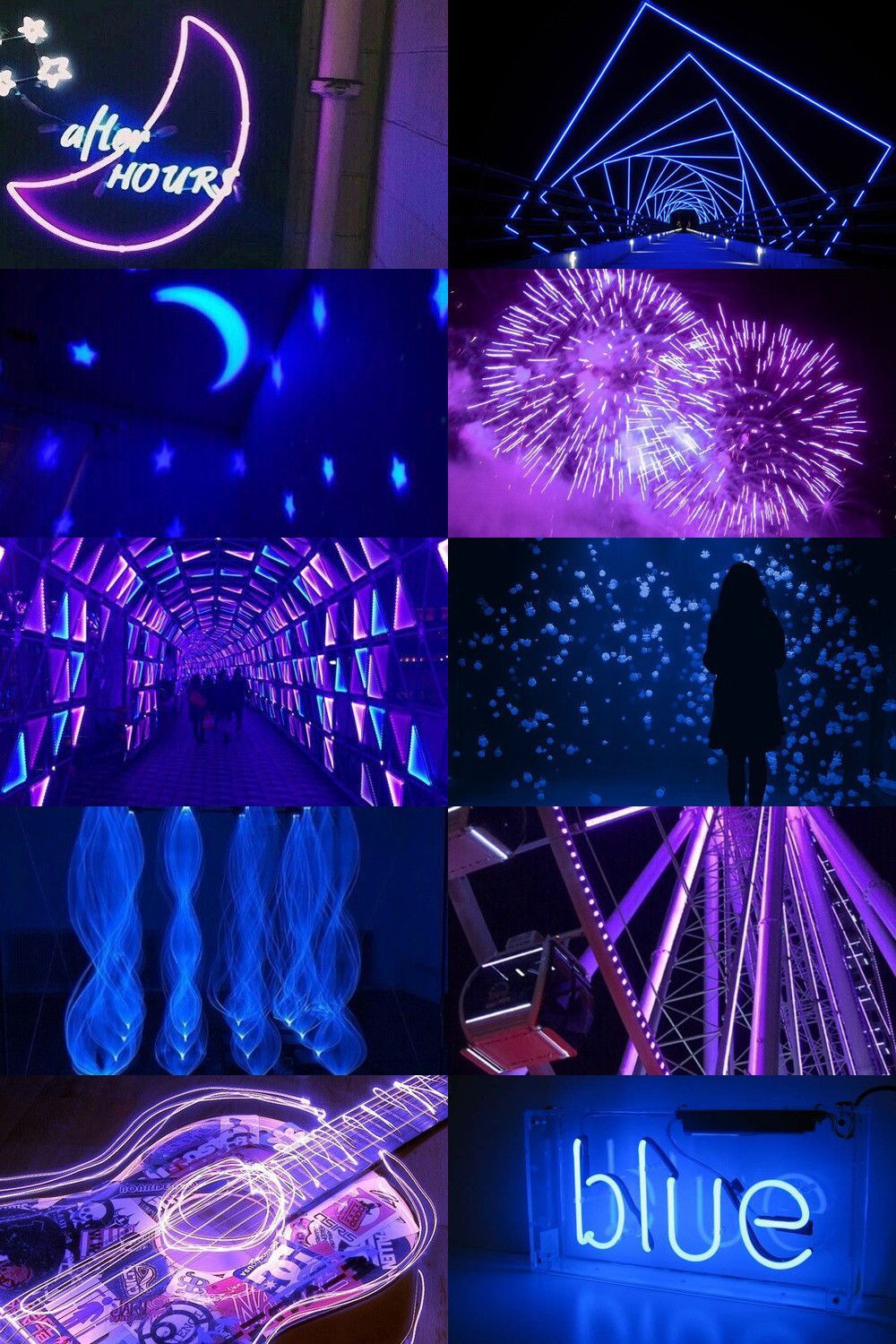 Aesthetic Shout Out Persocom. Purple Aesthetic, Blue