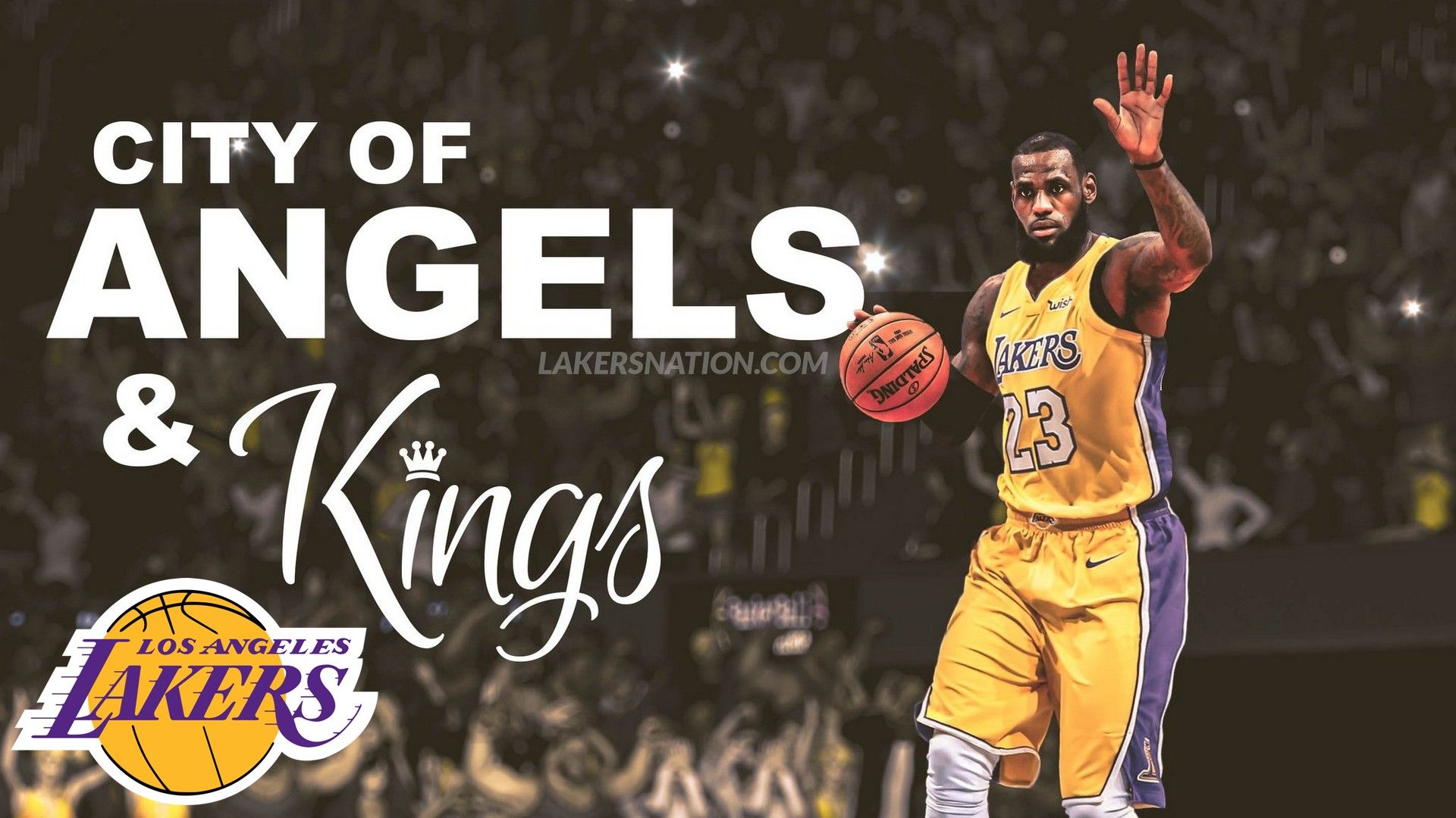 Wallpaper LeBron James Lakers Basketball Wallpaper