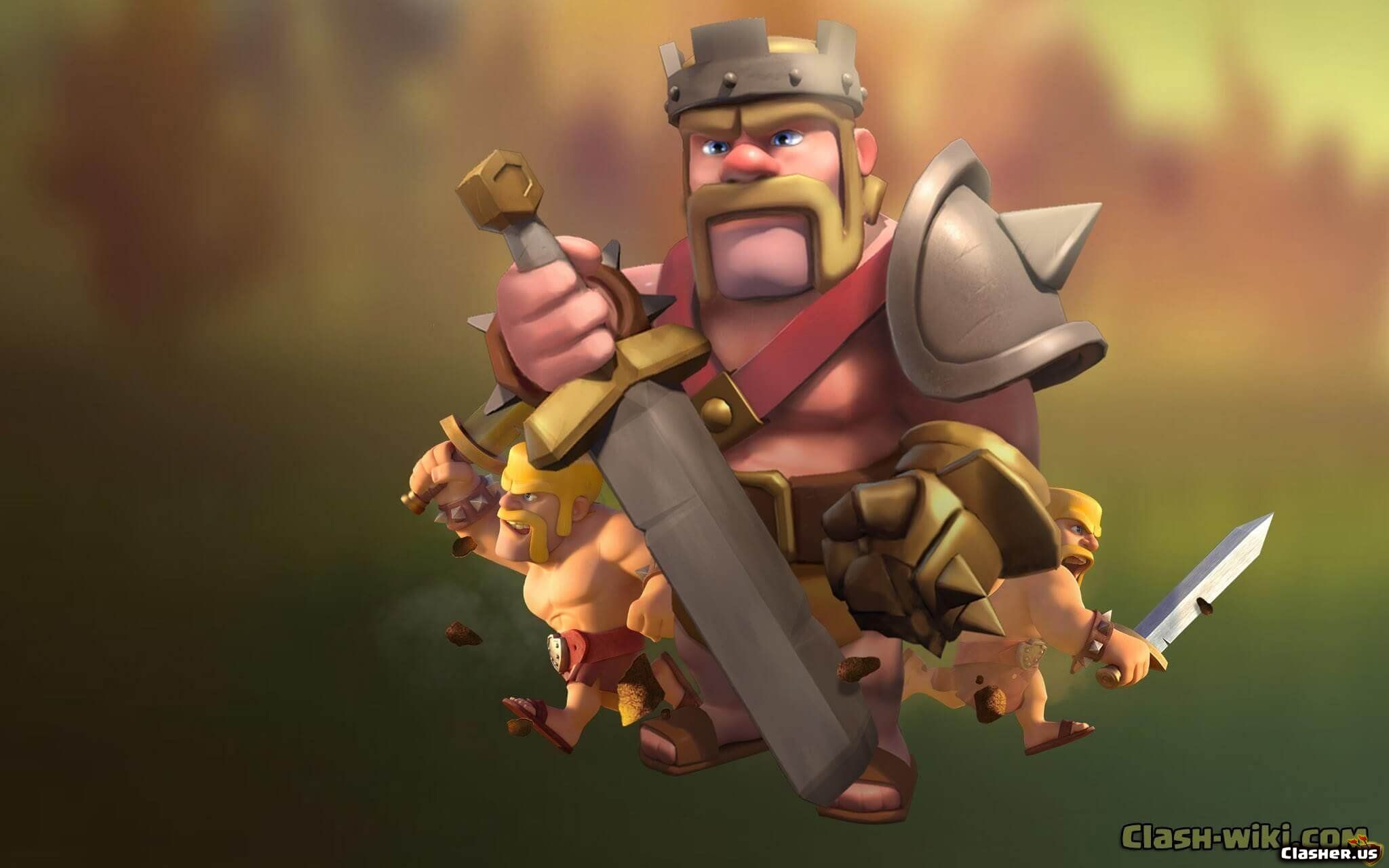 King CoC Wallpapers - Wallpaper Cave