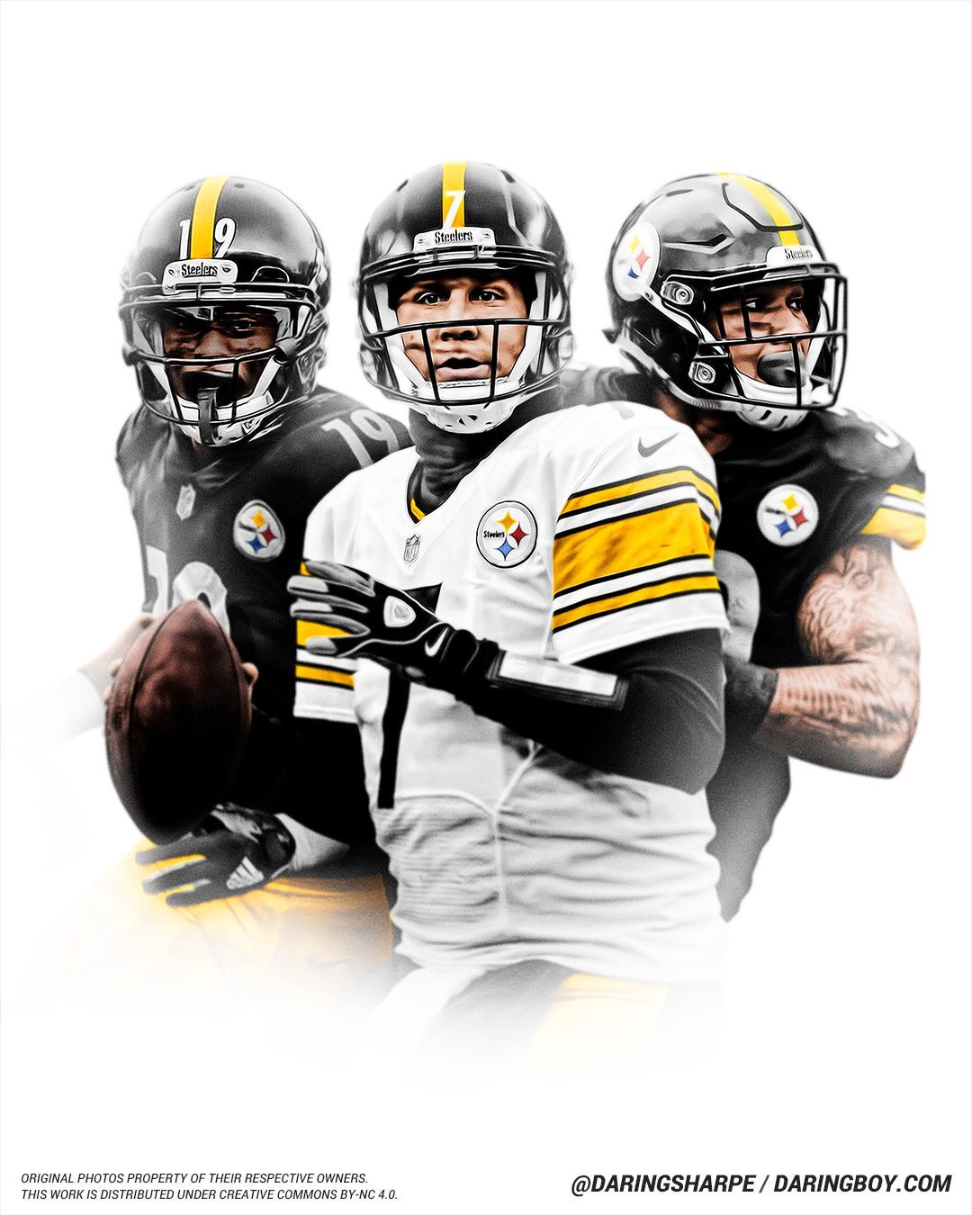 Juju Smith Schuster And James Conner Wallpaper