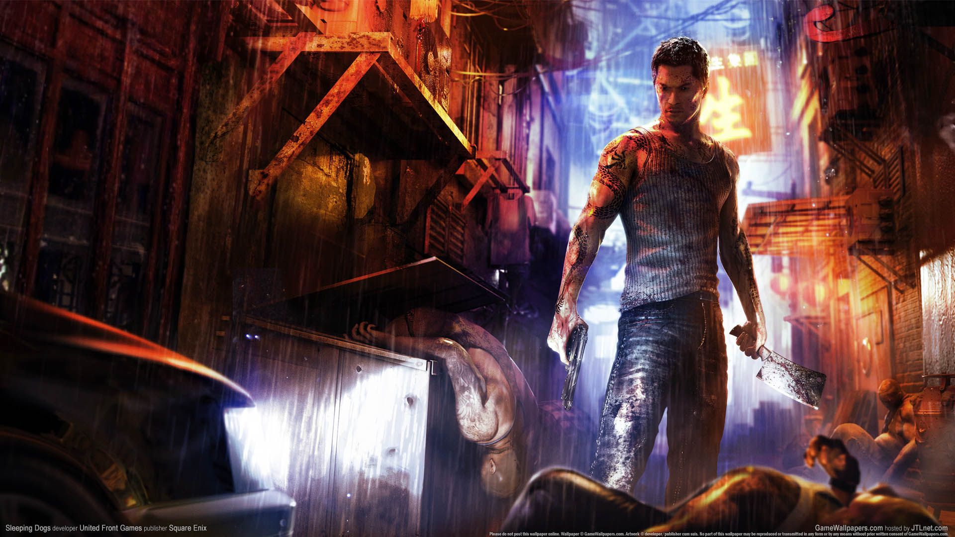 sleeping dogs images