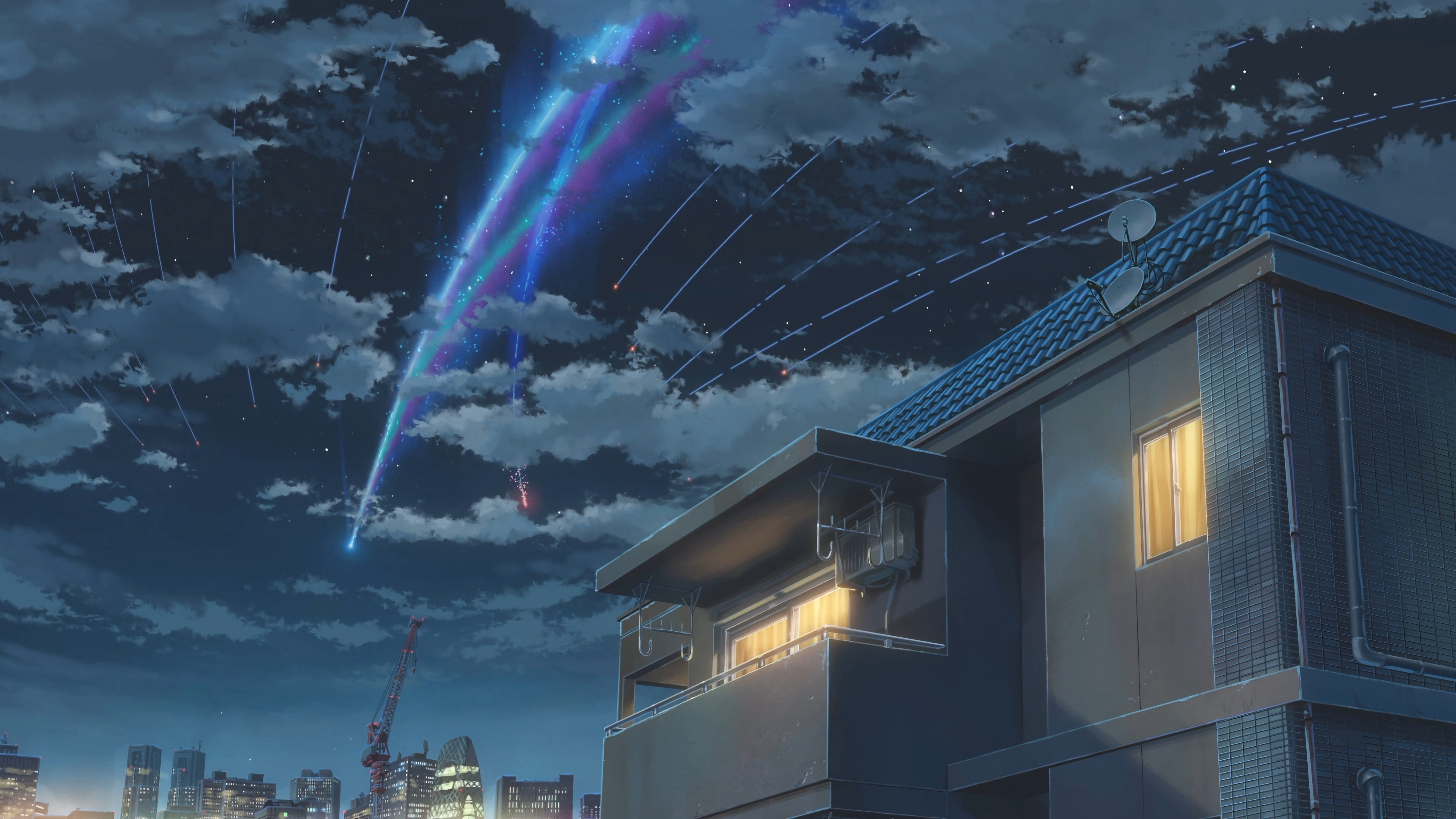 #anime, #Kimi no Na Wa, #Makoto Shinkai, wallpaper