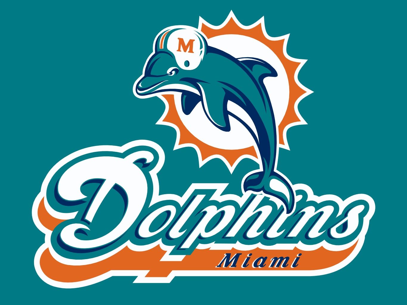 Free download Miami Dolphins HD desktop wallpaper [1365x1024]