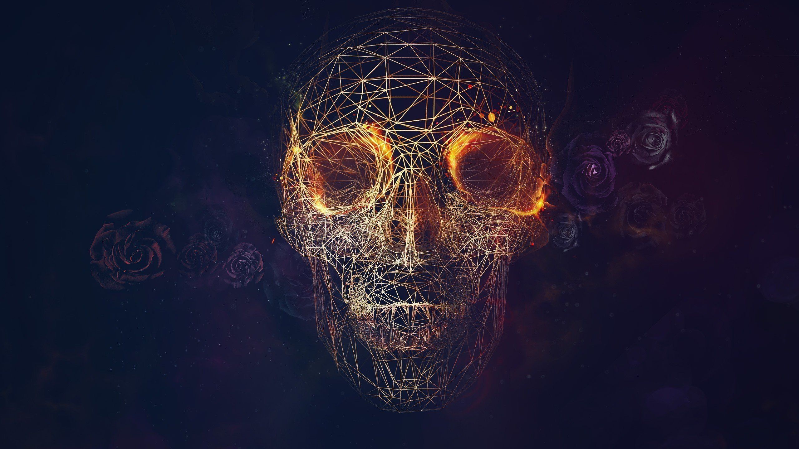 Skull 4K wallpaper for your desktop or mobile screen free