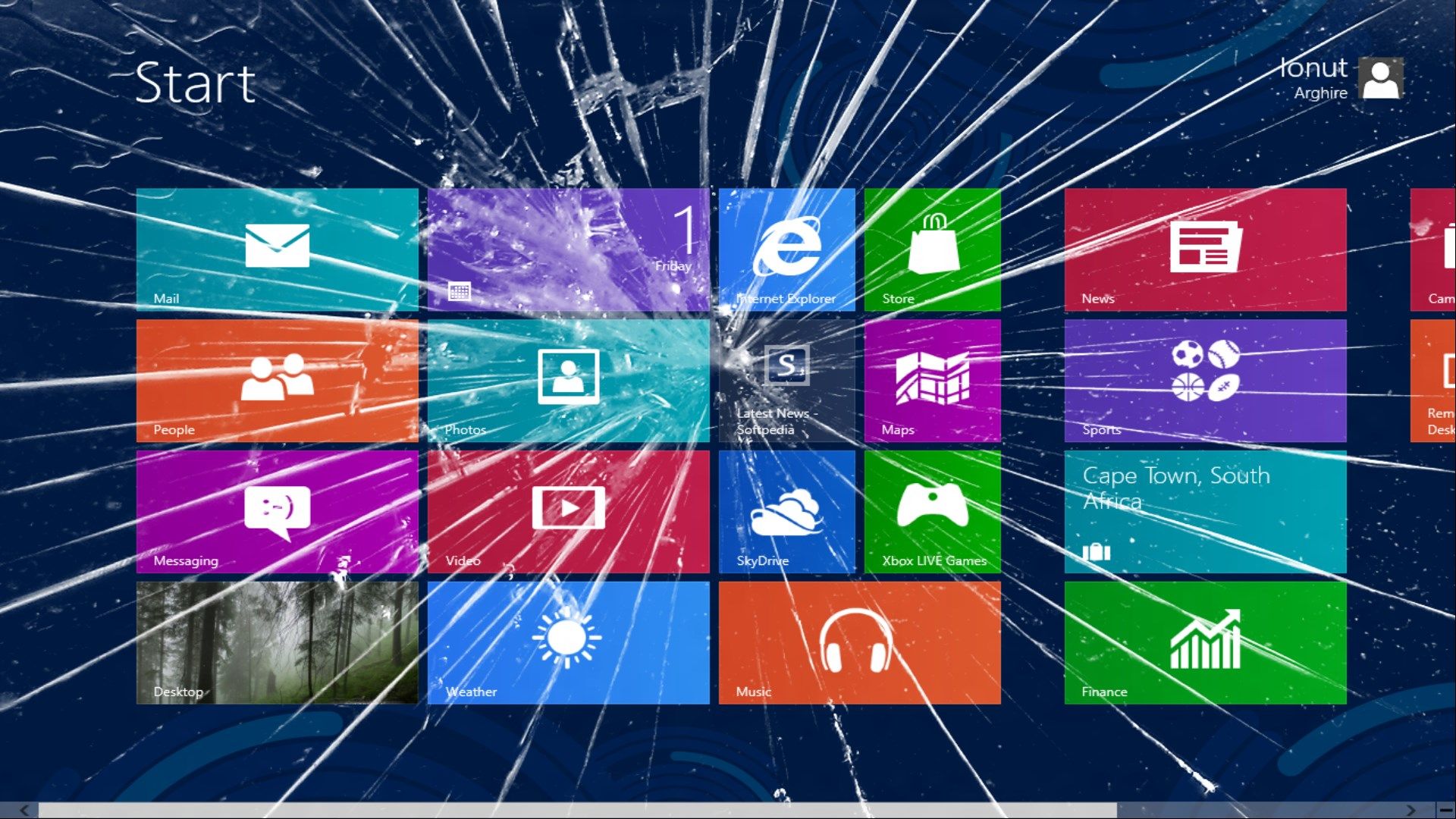 Broken Screen Wallpaper For Laptop Background HD Wallpaper