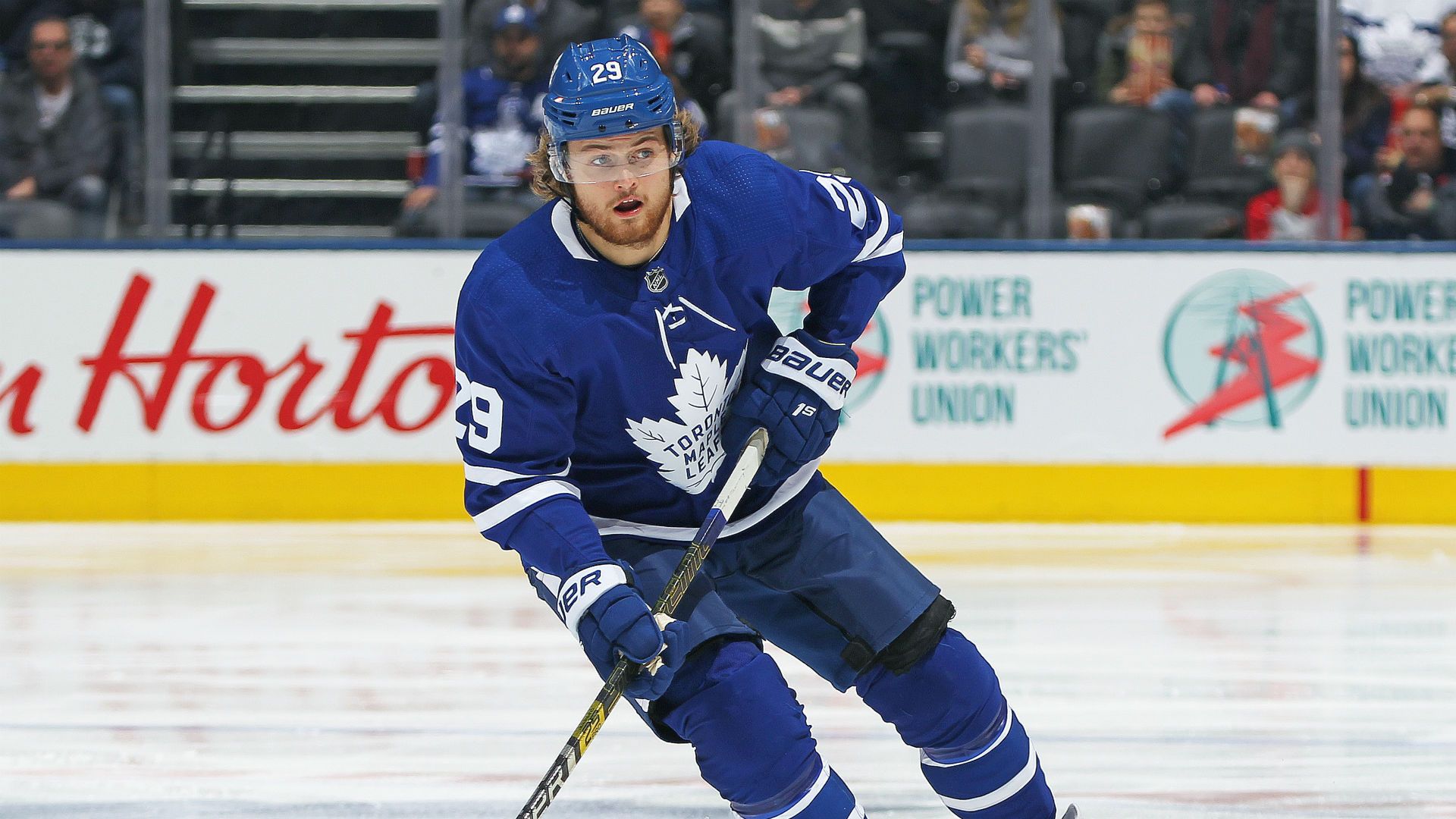 Maple Leafs' William Nylander gets monkey off back, nets first