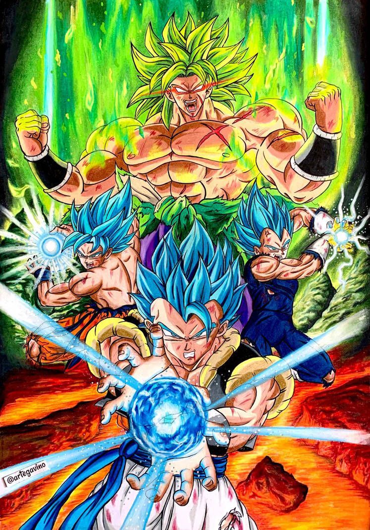 Broly Vs Goku And Vegeta Wallpaper Do Goku Dragonball Z Wallpaper ...