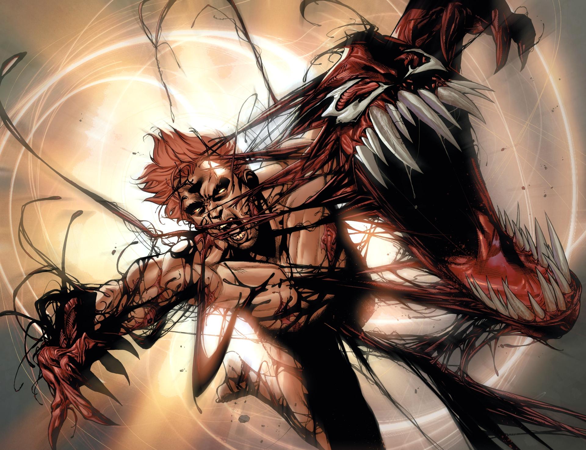 wallpaper carnage, supervillain, marvel comics HD, Widescreen
