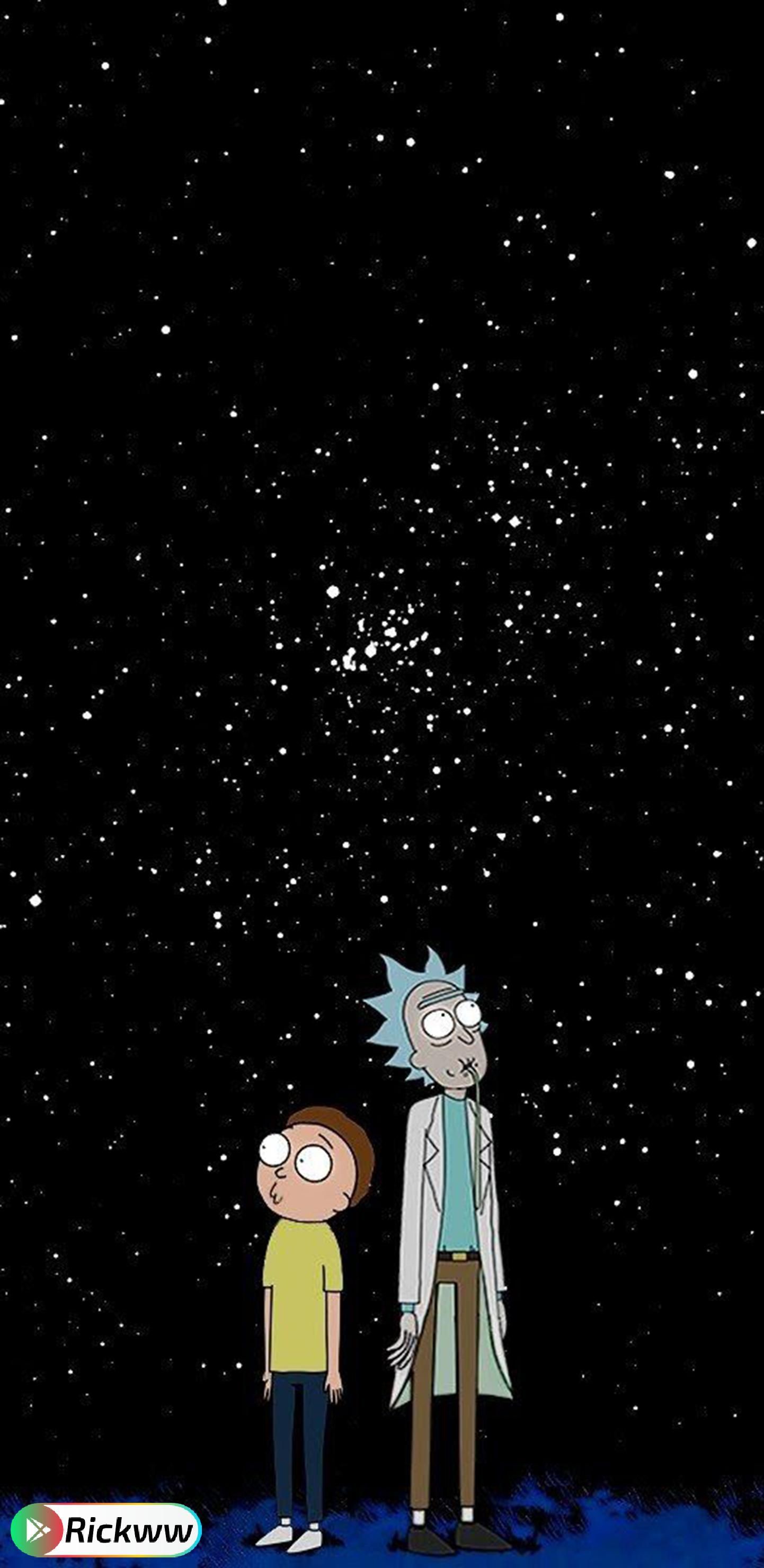 rick morty live wallpaper