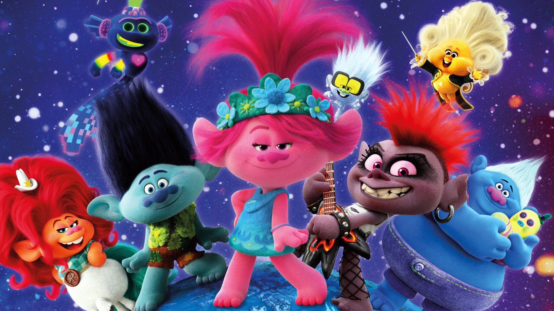 Trolls World Tour HD Wallpaper and Background Image