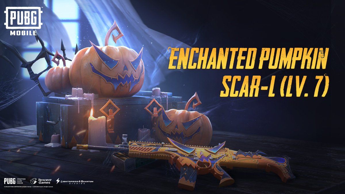 PUBG MOBILE't be scared, the Enchanted Pumpkin
