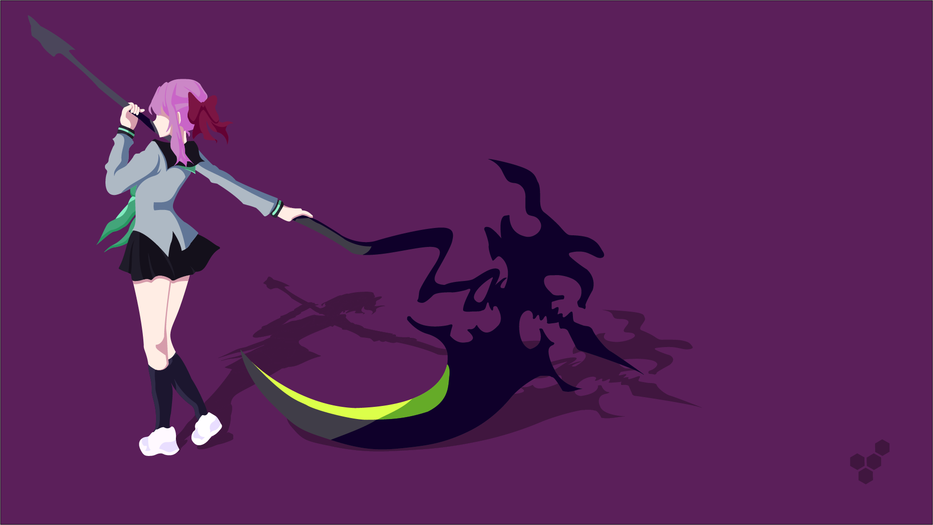 Minimal Vector Art Anime Wallpapers Wallpaper Cave