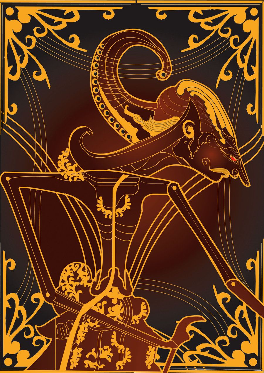 WAYANG. Indo Wooden Art