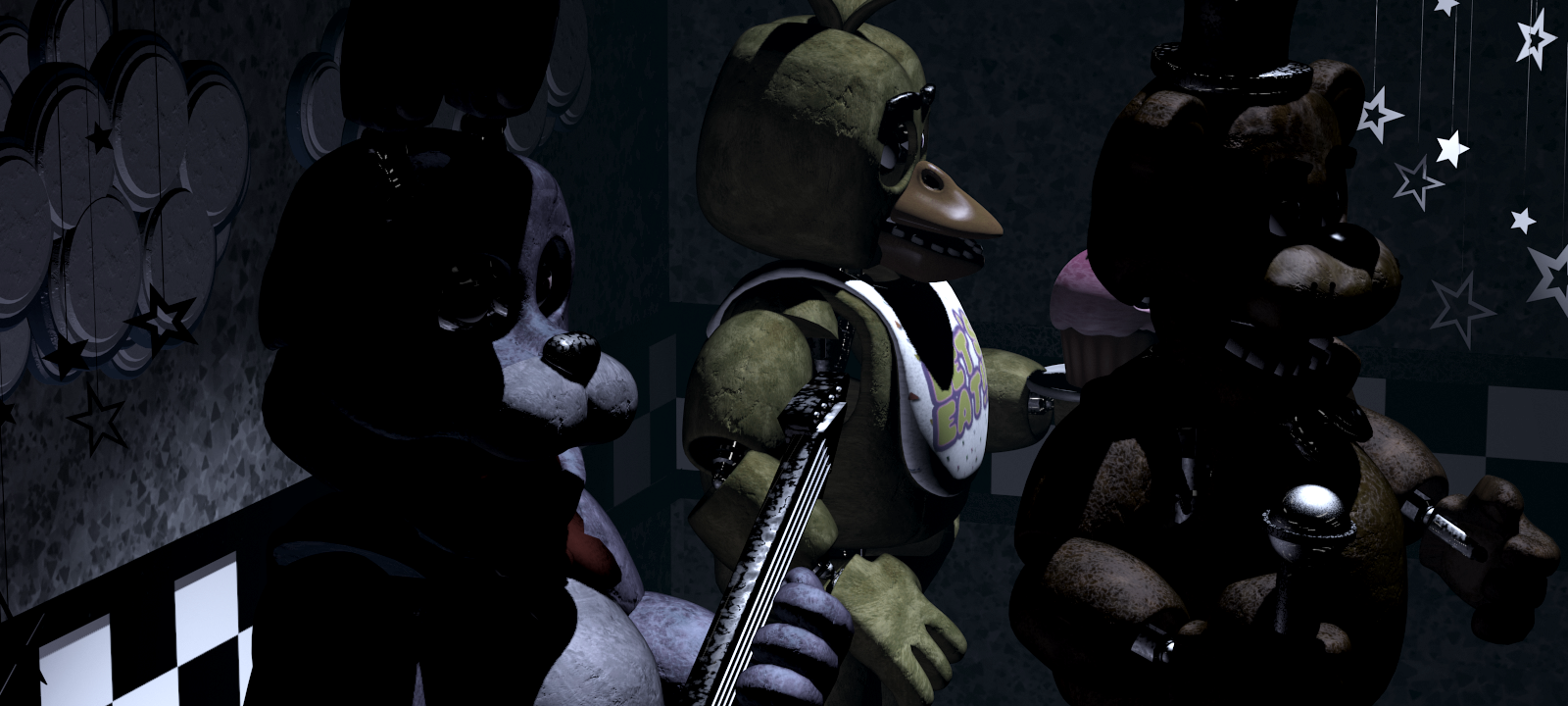 Show Stage FNaF1. Five Nights At Freddy's