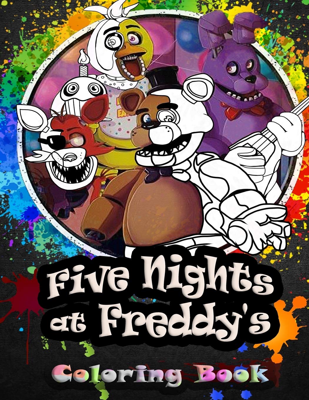 Five Nights at Freddy's Coloring Book: FNAF Coloring Book With