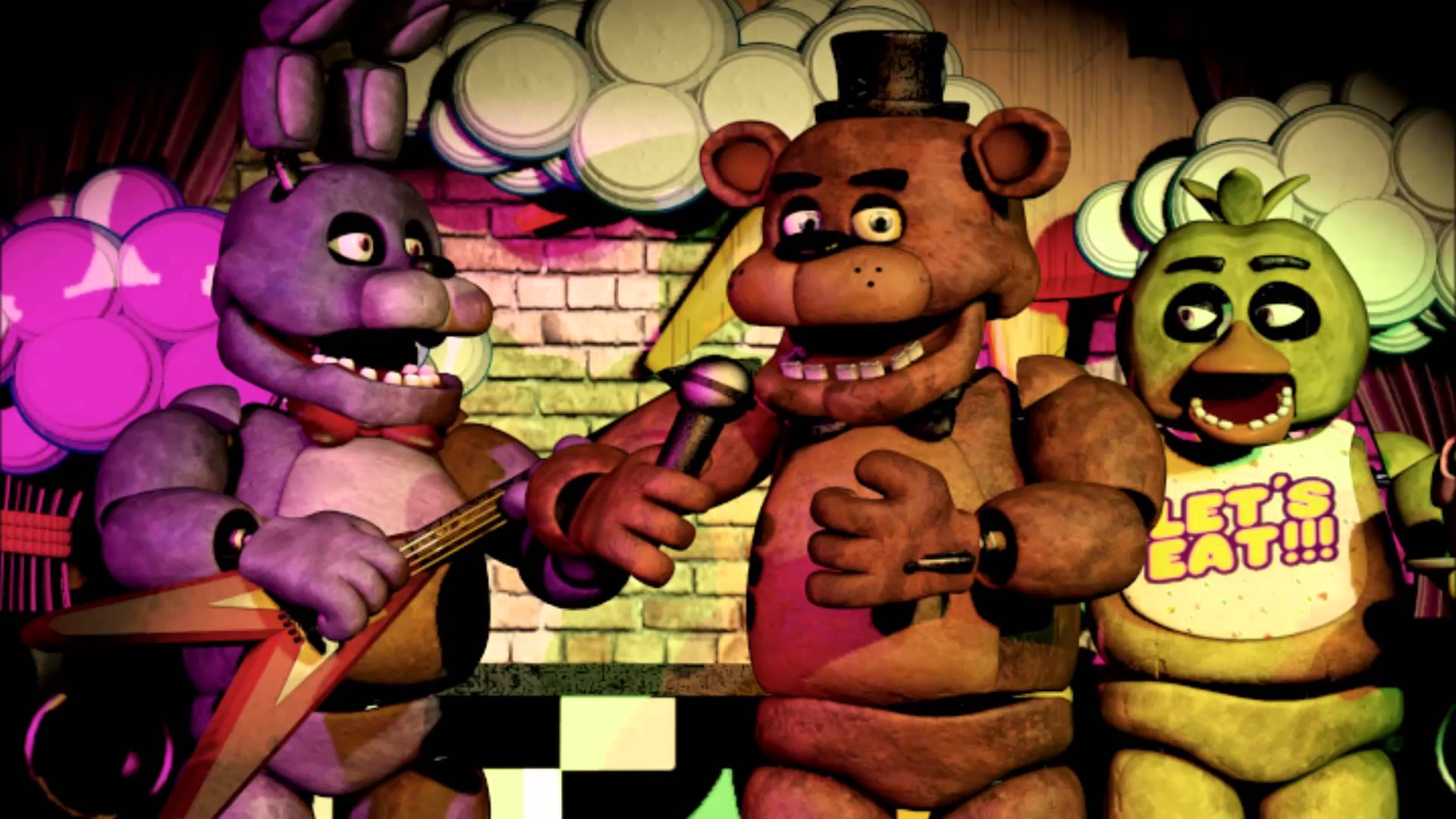 48++ Five nights at freddys bilder , Five Nights At Freddy&#039;s Stage FNAF 1 Wallpapers Wallpaper Cave
