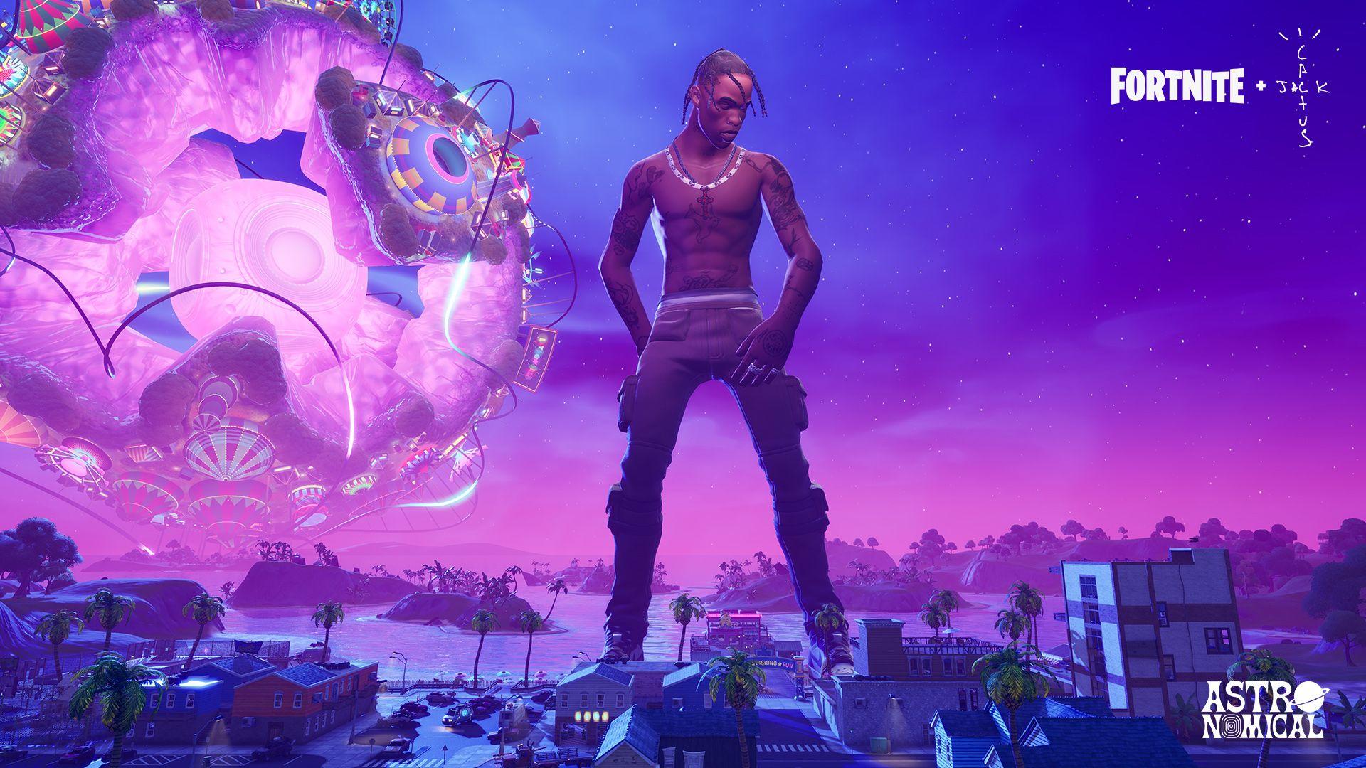 Travis Scott's Fortnite concert pulled in Astronomical numbers