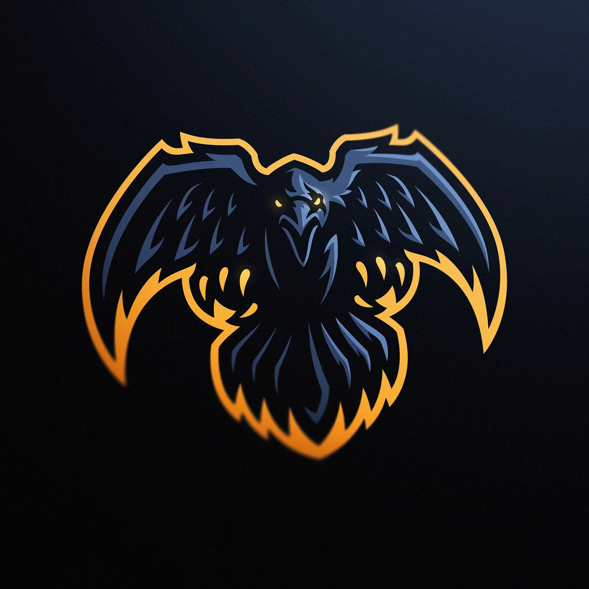 Professional Logo design. Burung gagak, Seni, Burung