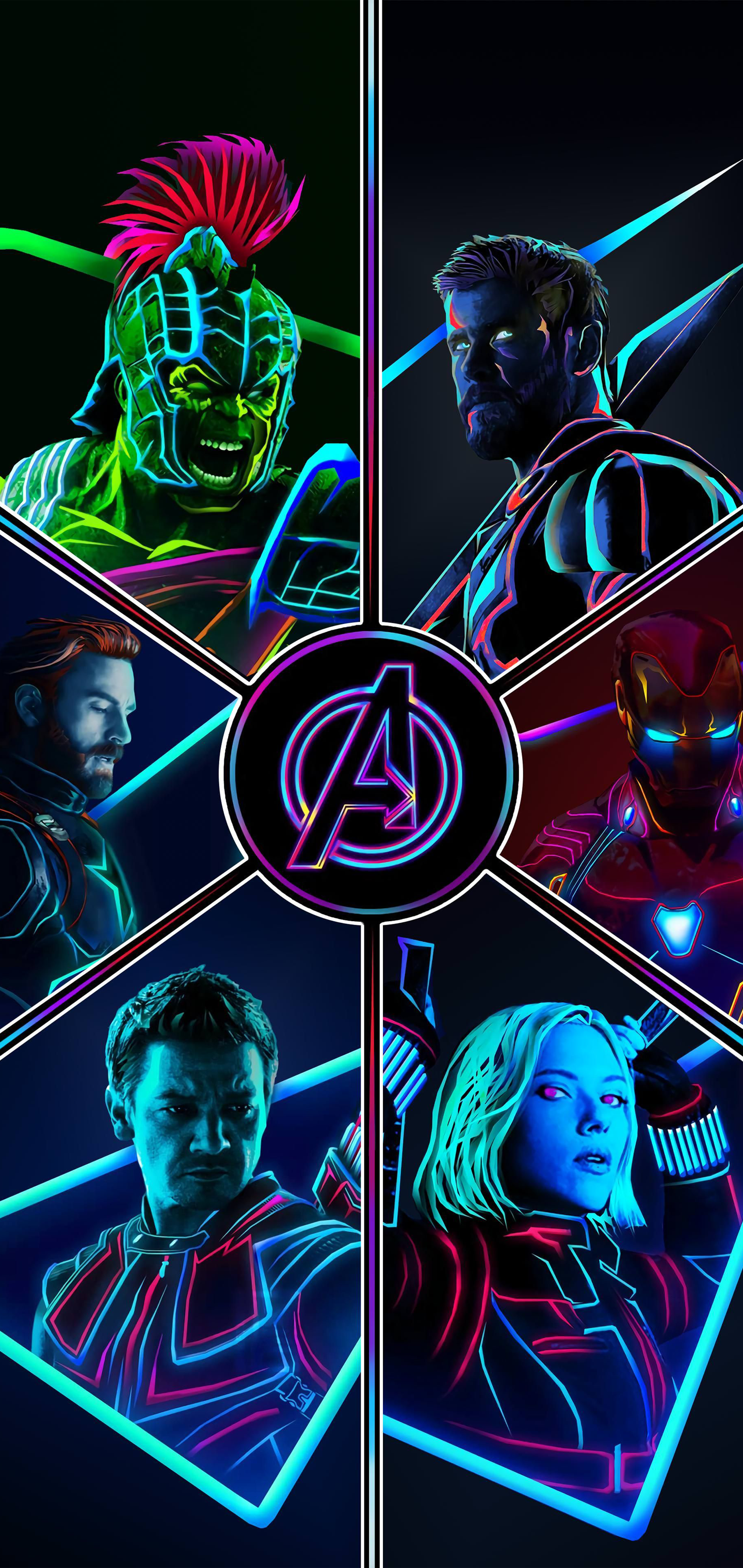 Avengers Endgame AMOLED Wallpaper