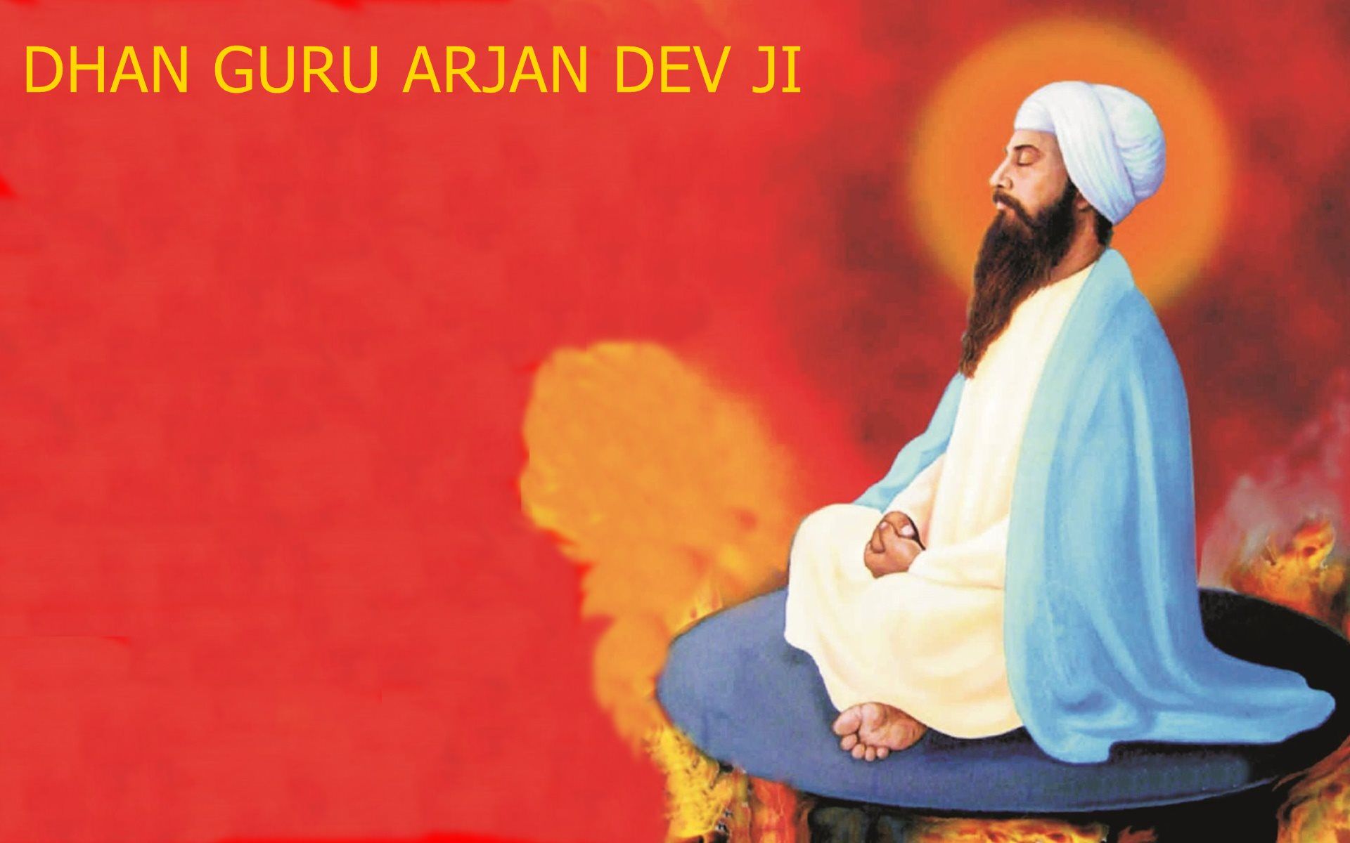 Dhan Guru Arjan Dev Ji HD Wallpaper