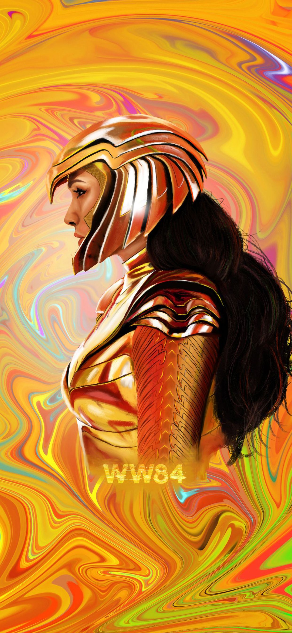 Wonder Woman Art iPhone XS MAX Wallpaper, HD Movies 4K